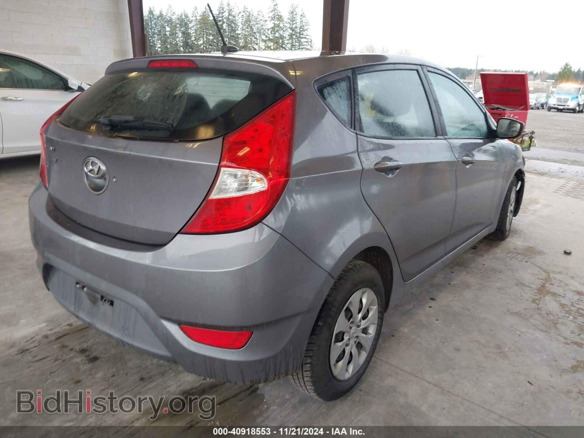 2016 HYUNDAI ACCENT - VIN: KMHCT5AE7GU242990 - Фото 4