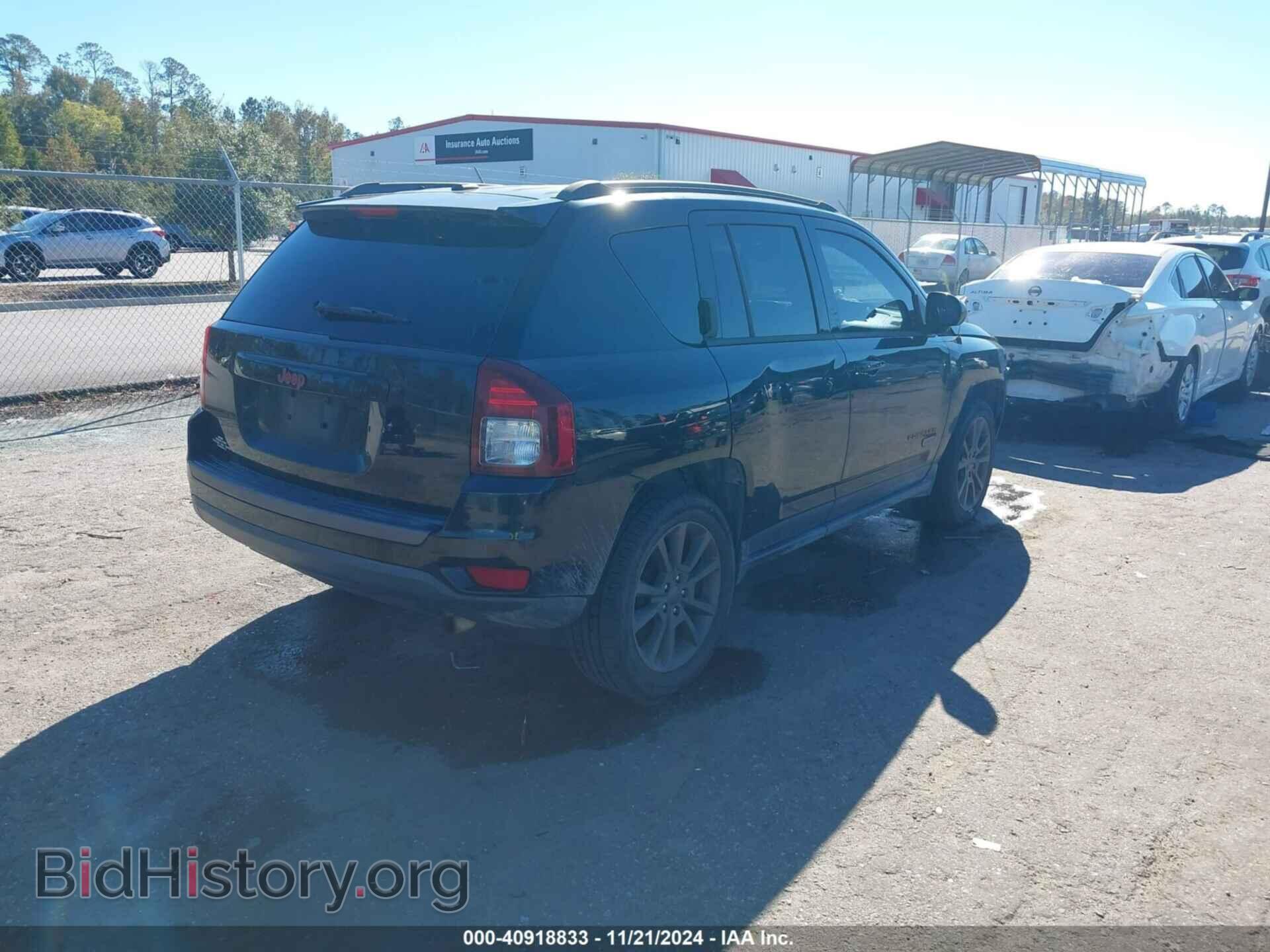 2017 JEEP COMPASS - VIN: 1C4NJCBB4HD103106 - Фото 4
