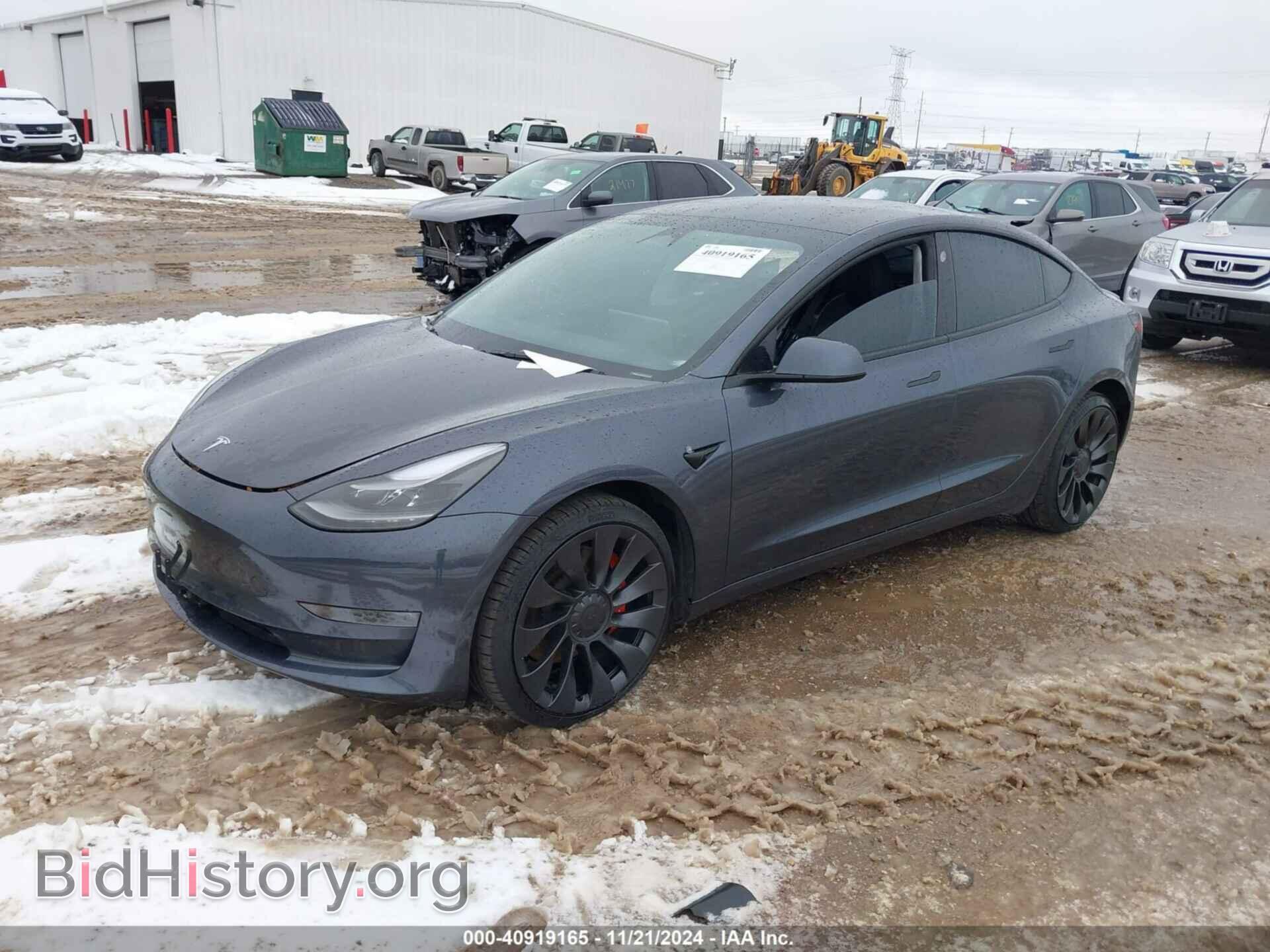 2023 TESLA MODEL 3 - VIN: 5YJ3E1EC6PF590739 - Фото 2