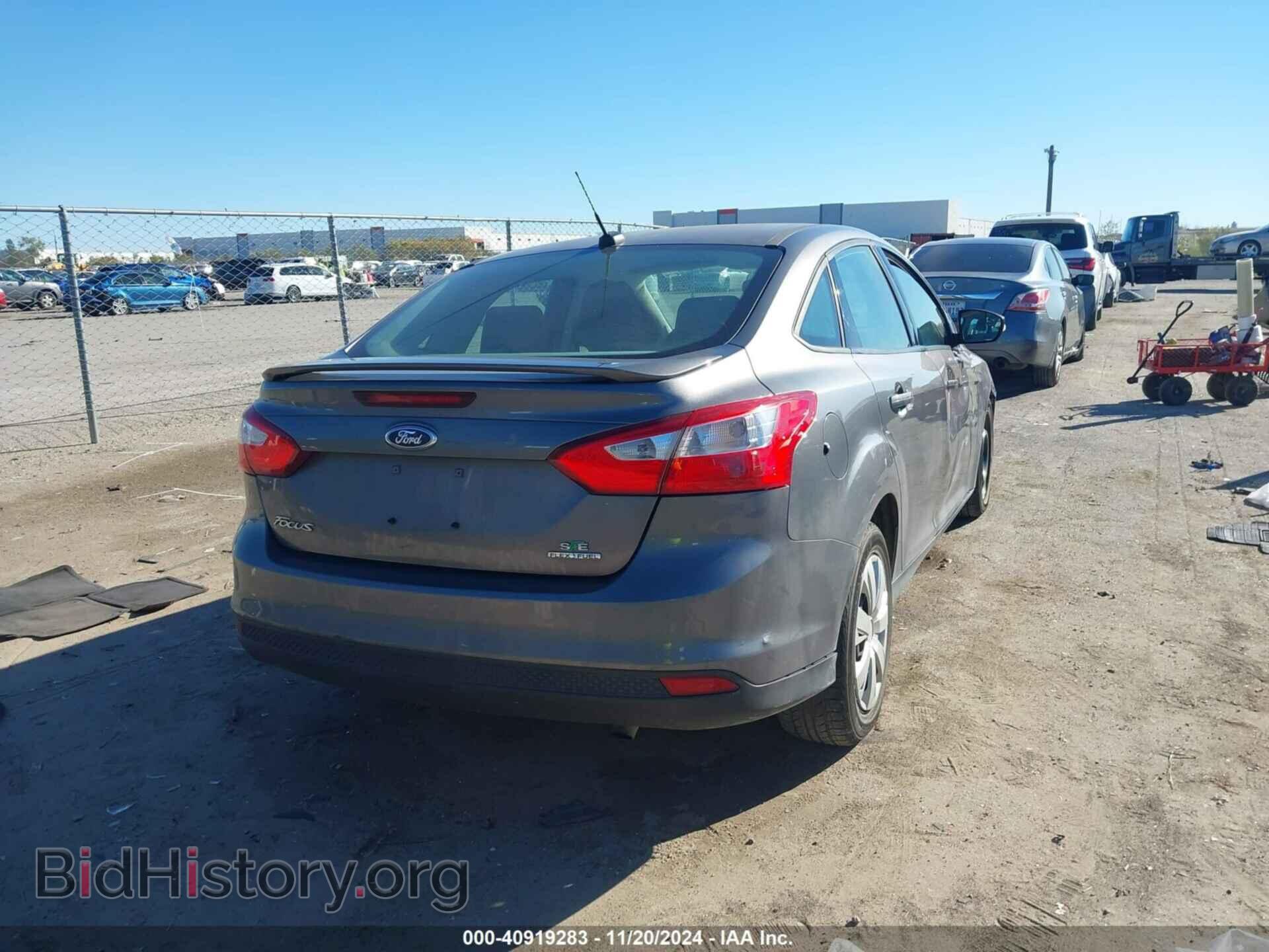 2014 FORD FOCUS - VIN: 1FADP3F28EL351435 - Фото 4