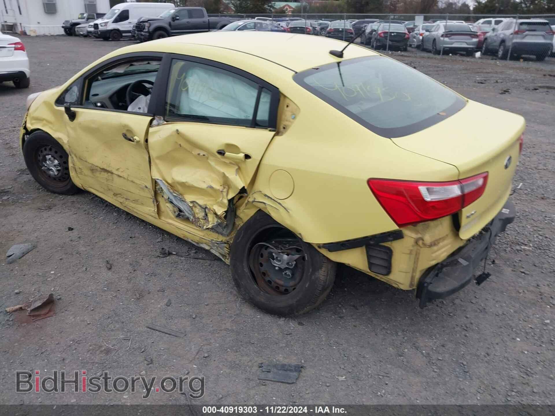 2016 KIA RIO - VIN: KNADM4A36G6561622 - Фото 3