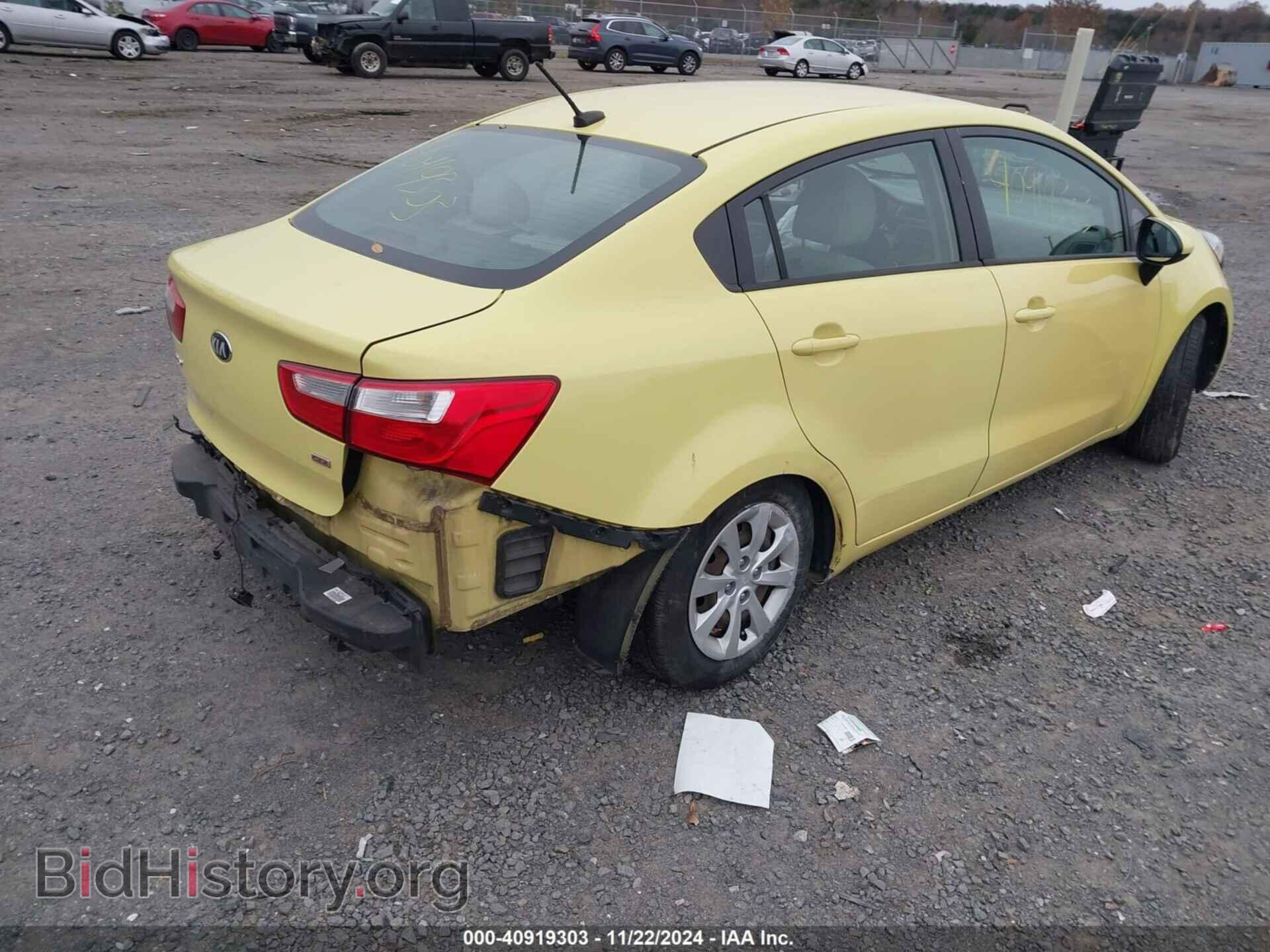 2016 KIA RIO - VIN: KNADM4A36G6561622 - Фото 4