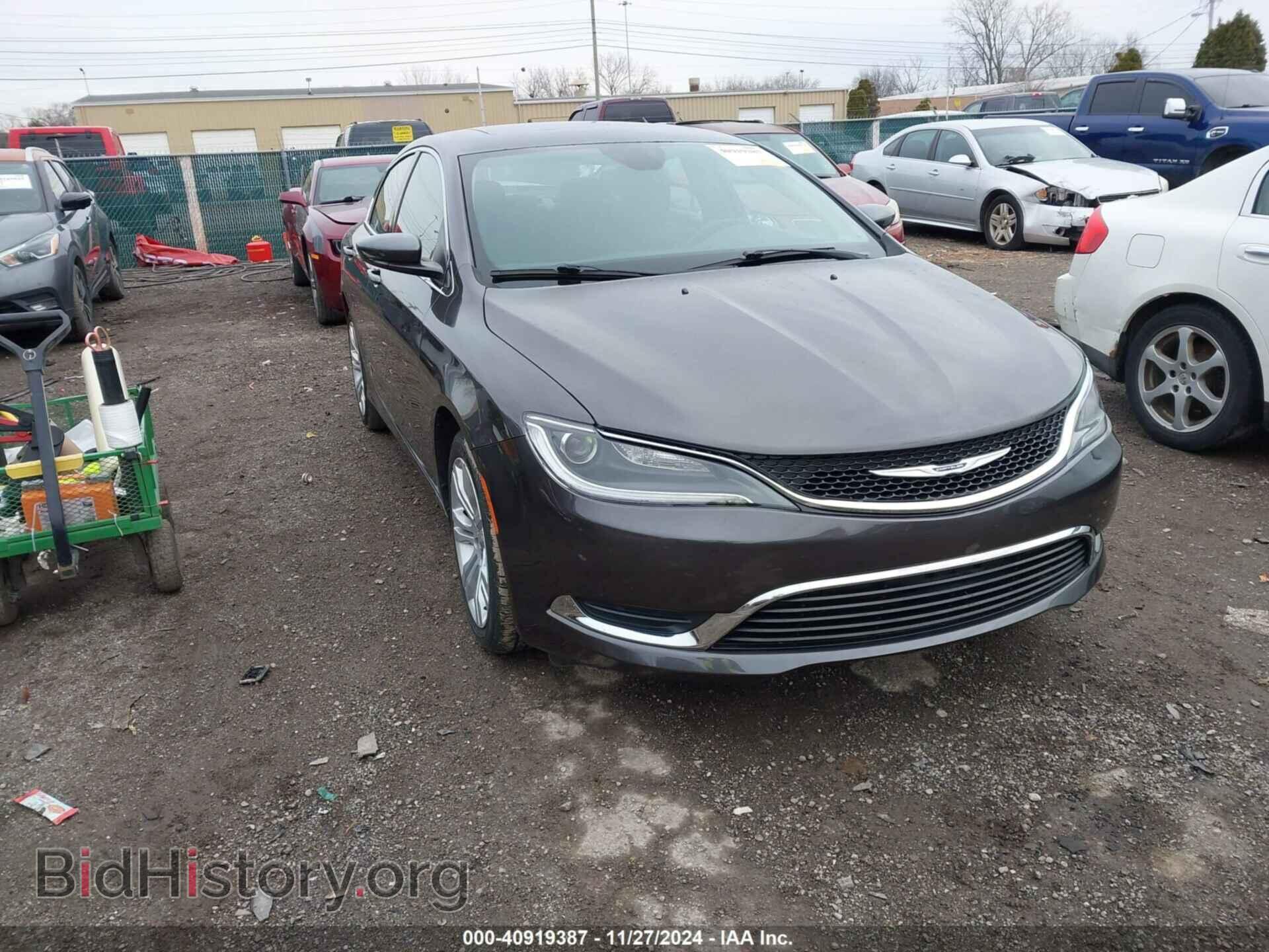 Фотография 1C3CCCAB0FN678057 - CHRYSLER 200 2015