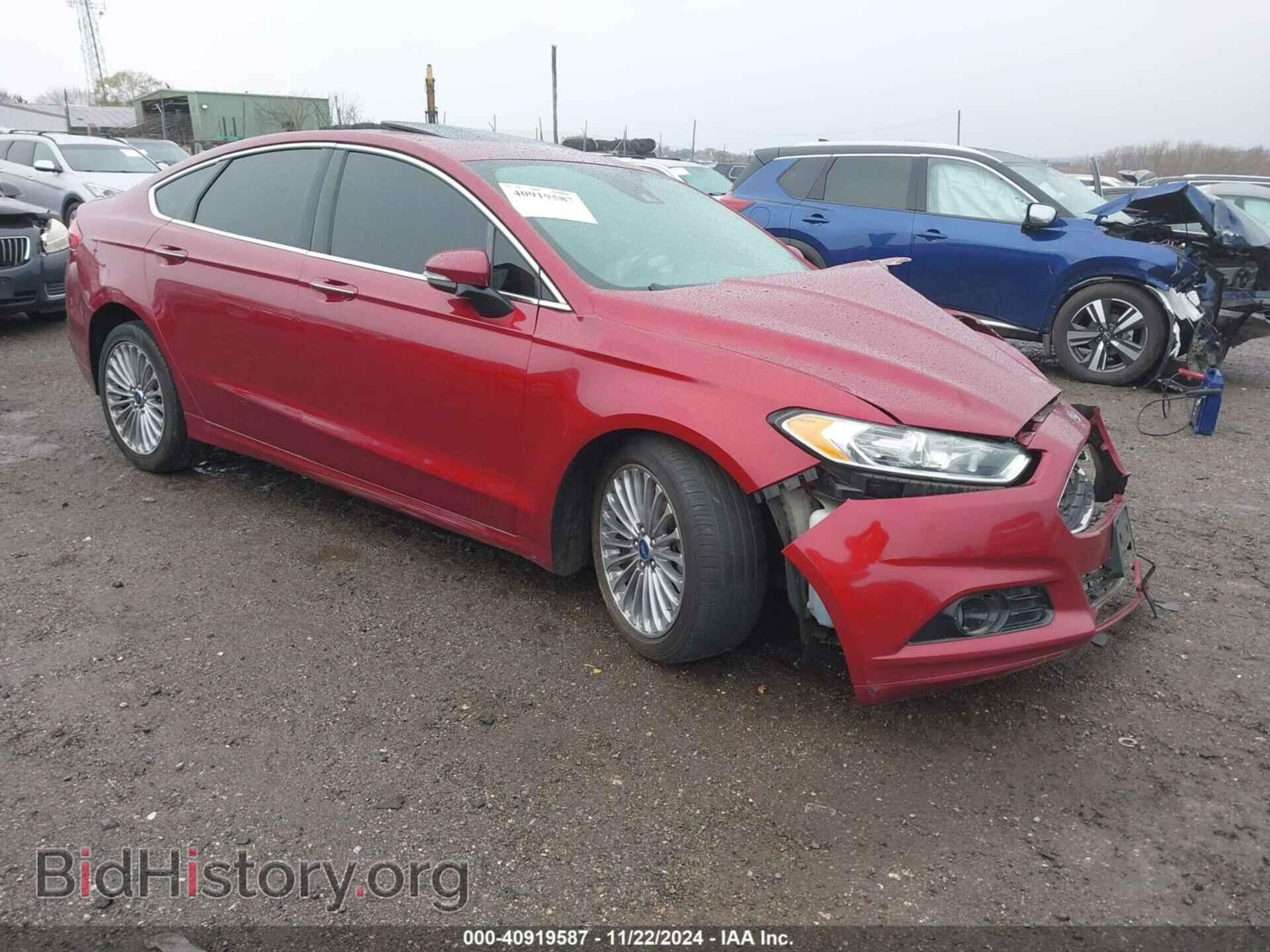 Photo 3FA6P0D93FR148639 - FORD FUSION 2015