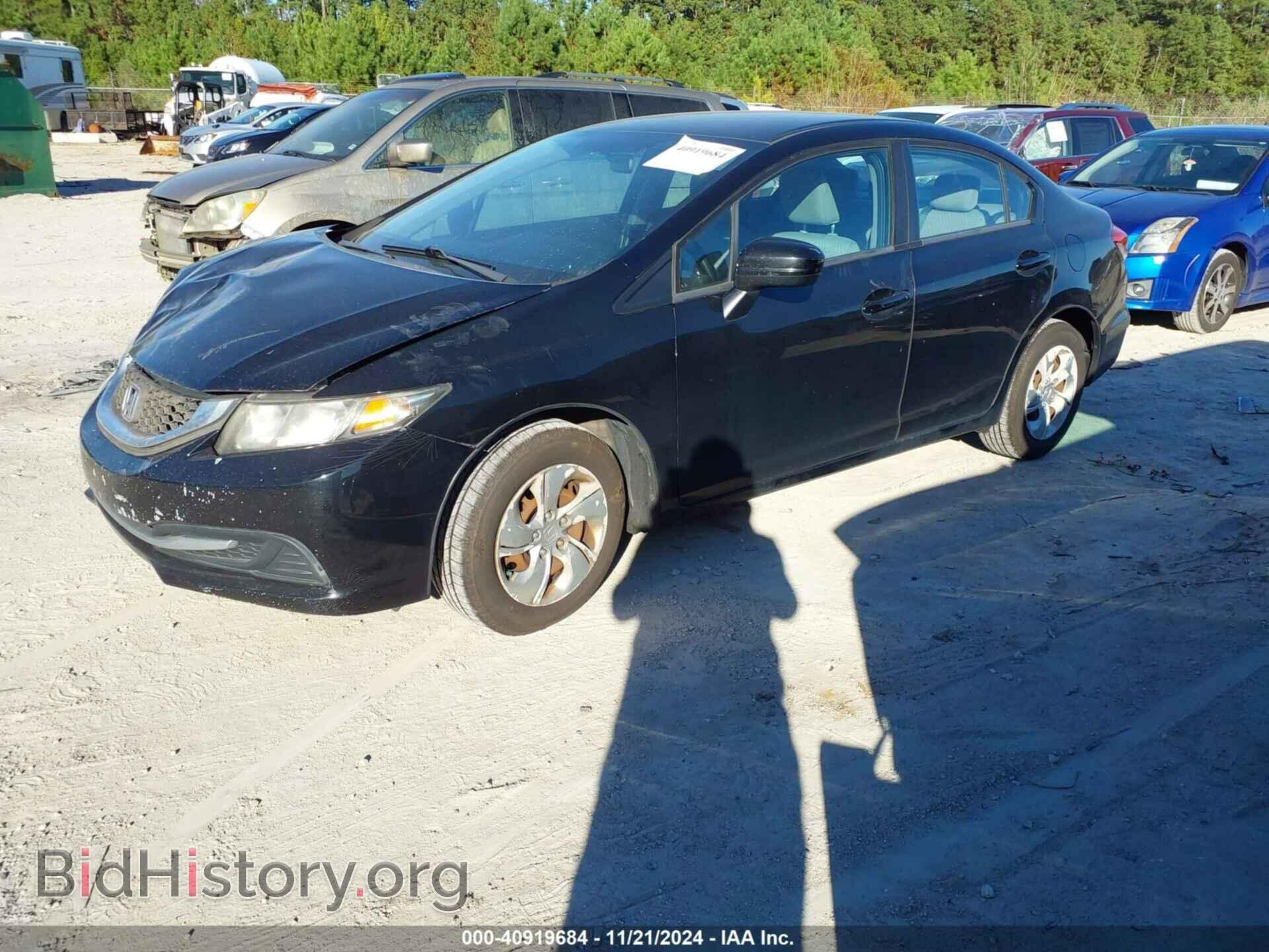 2014 HONDA CIVIC - VIN: 19XFB2F53EE230178 - Фото 2