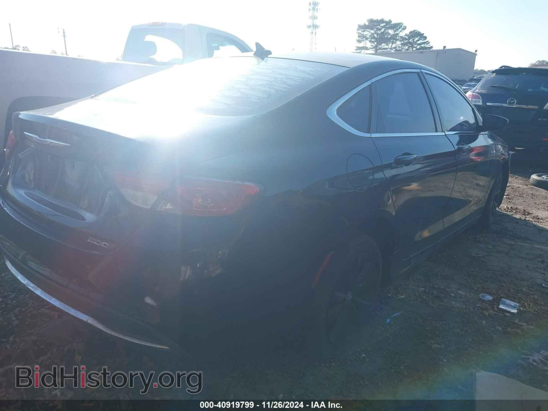2016 CHRYSLER 200 - VIN: 1C3CCCAB1GN141683 - Фото 4