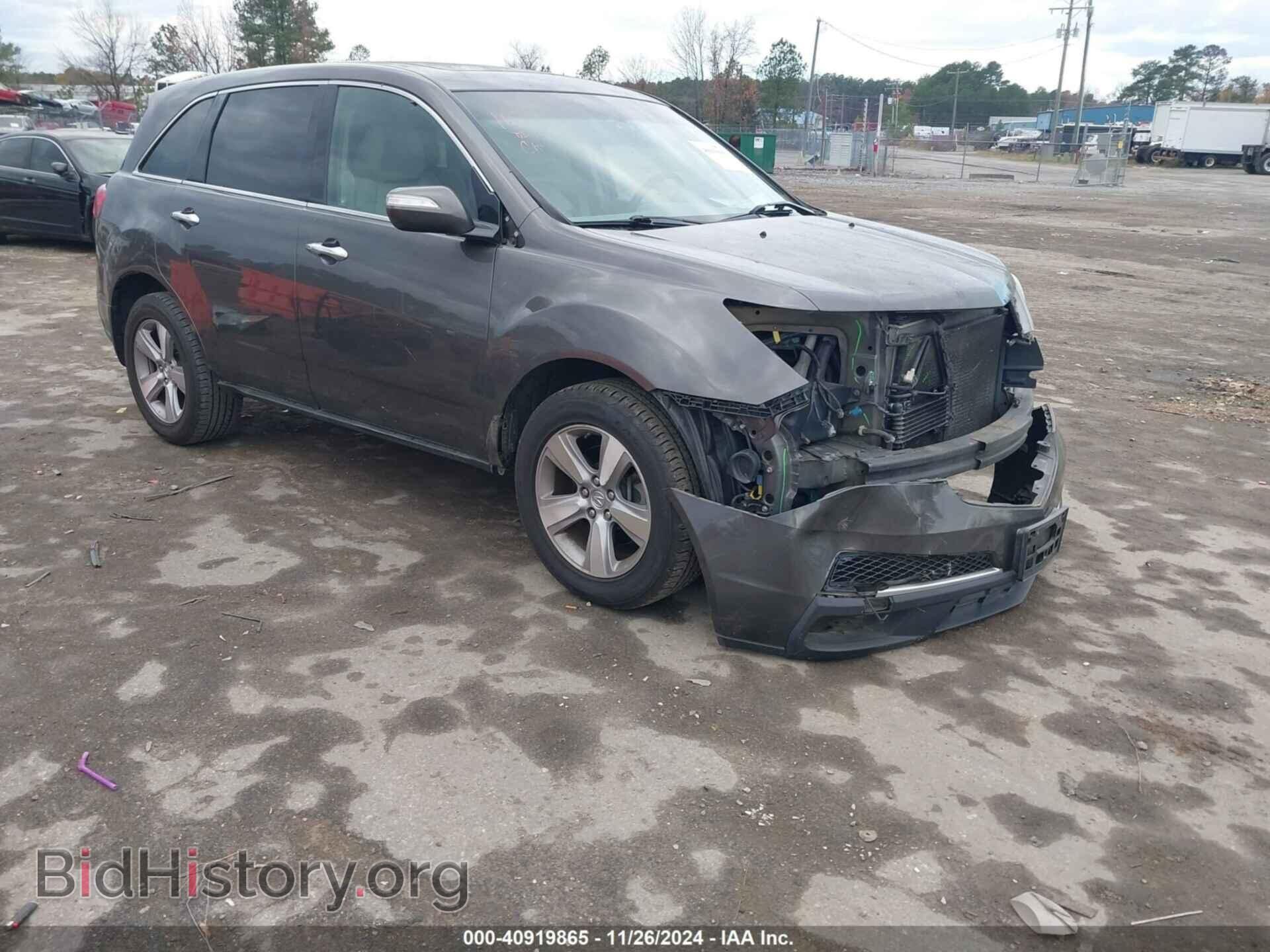 Photo 2HNYD2H29CH538215 - ACURA MDX 2012