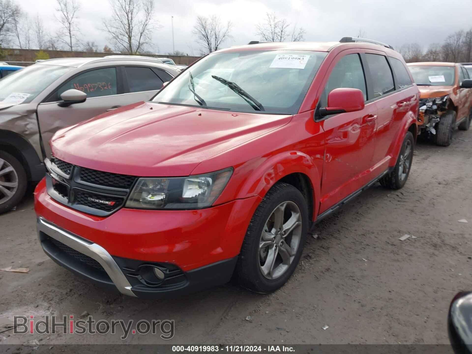 2015 DODGE JOURNEY - VIN: 3C4PDDGGXFT701301 - Фото 2