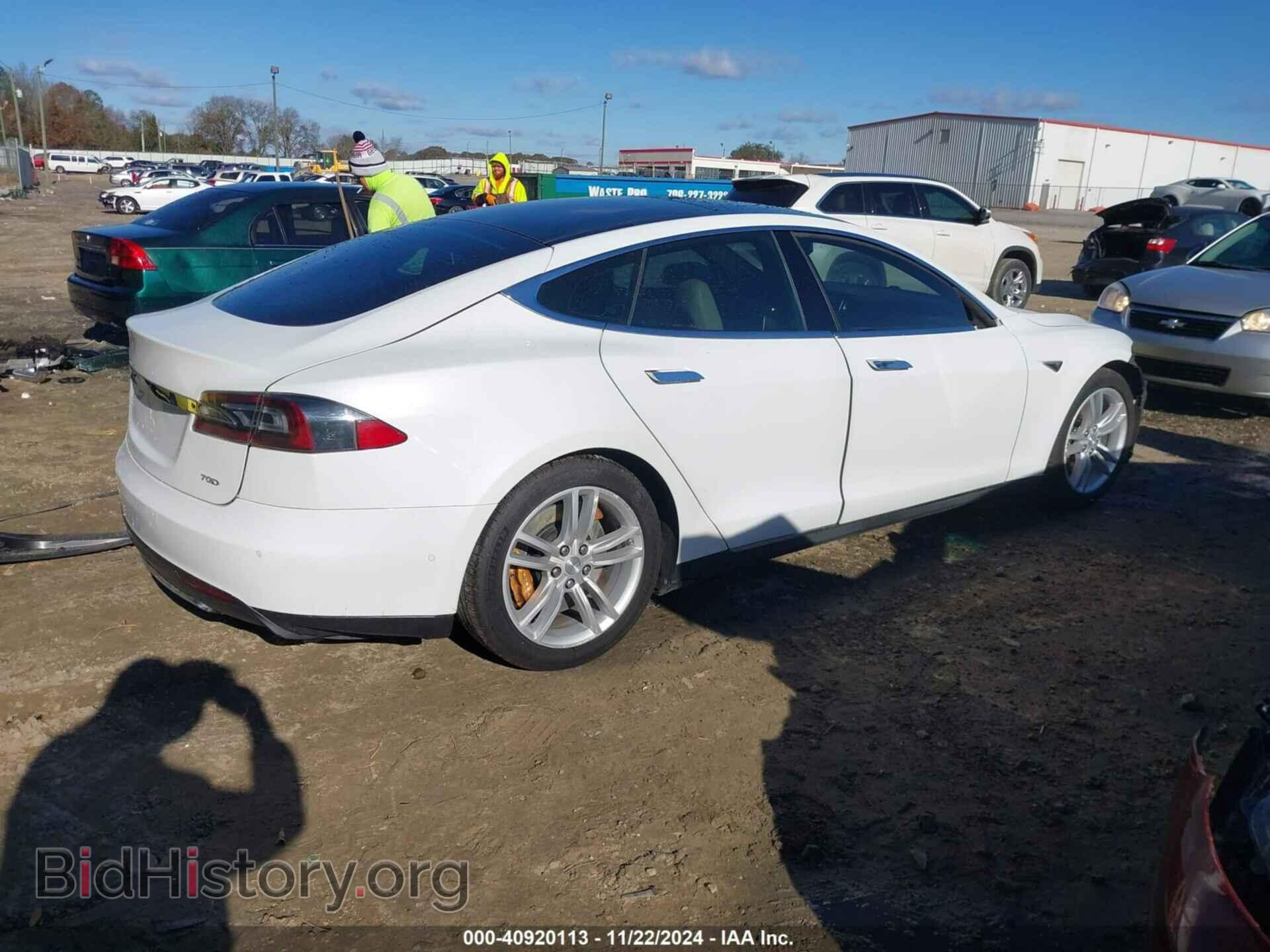 2015 TESLA MODEL S - VIN: 5YJSA1S26FF084796 - Фото 4