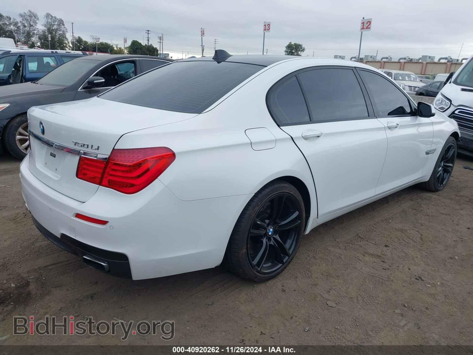 2012 BMW 750LI - VIN: WBAKC8C51CC435454 - Фото 4
