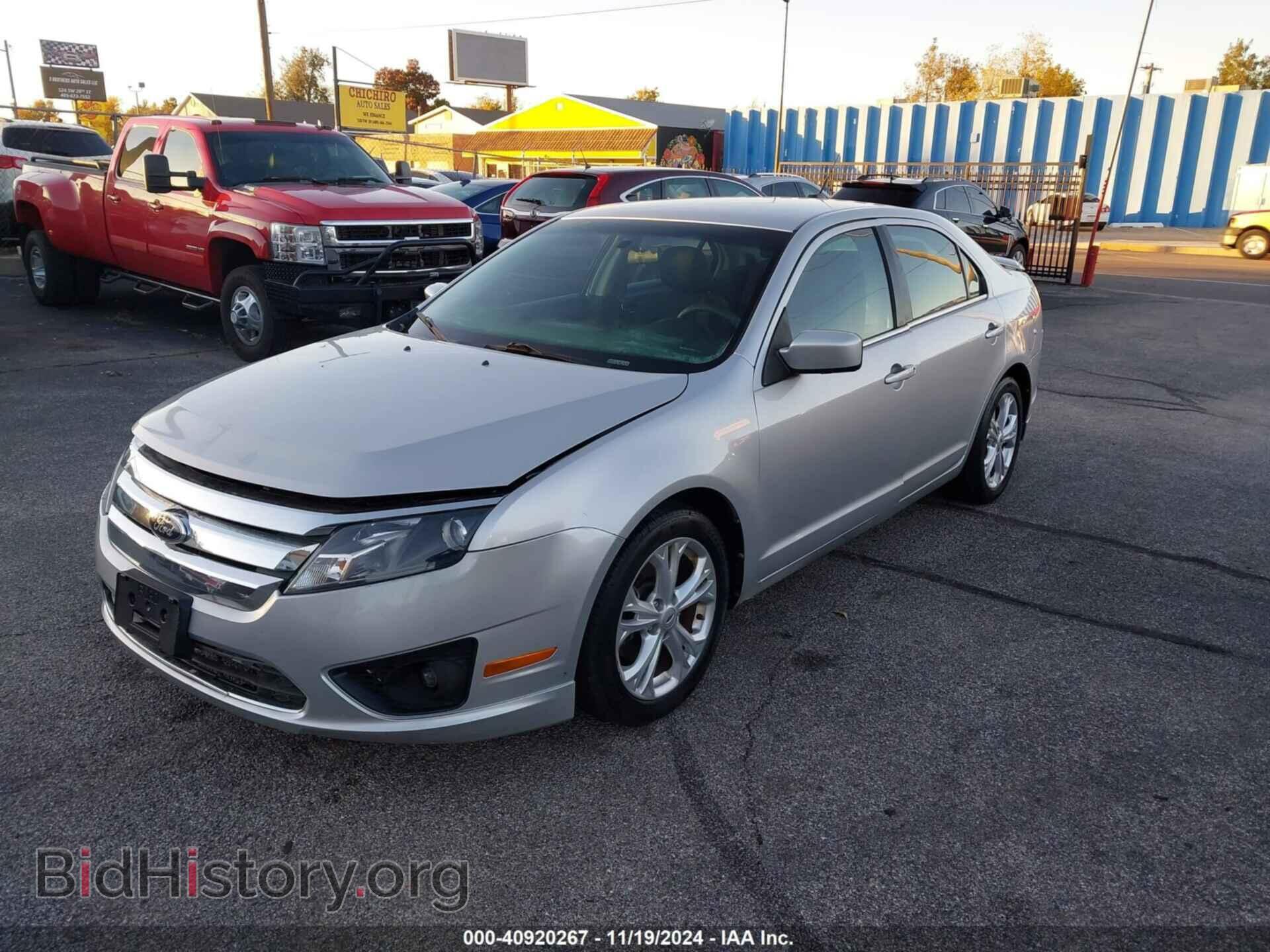 2012 FORD FUSION - VIN: 3FAHP0HA1CR314276 - Фото 2
