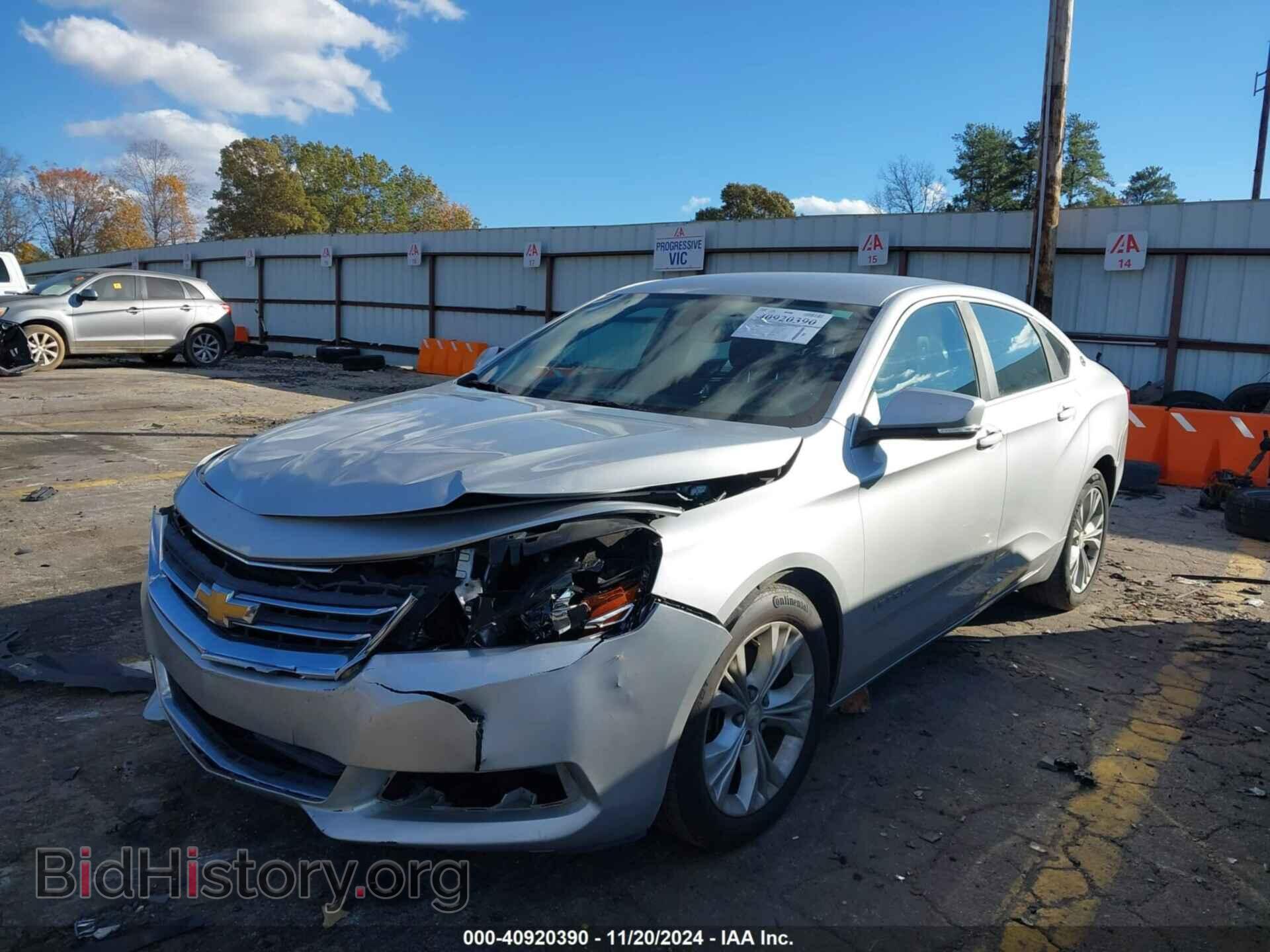 2014 CHEVROLET IMPALA - VIN: 2G1115SL5E9246599 - Фото 2
