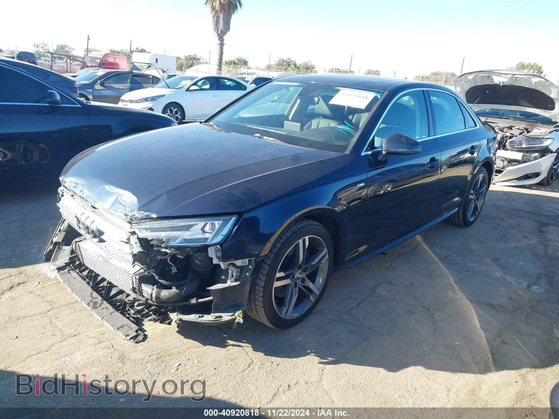 2018 AUDI A4 - VIN: WAULMAF41JA090608 - Фото 2