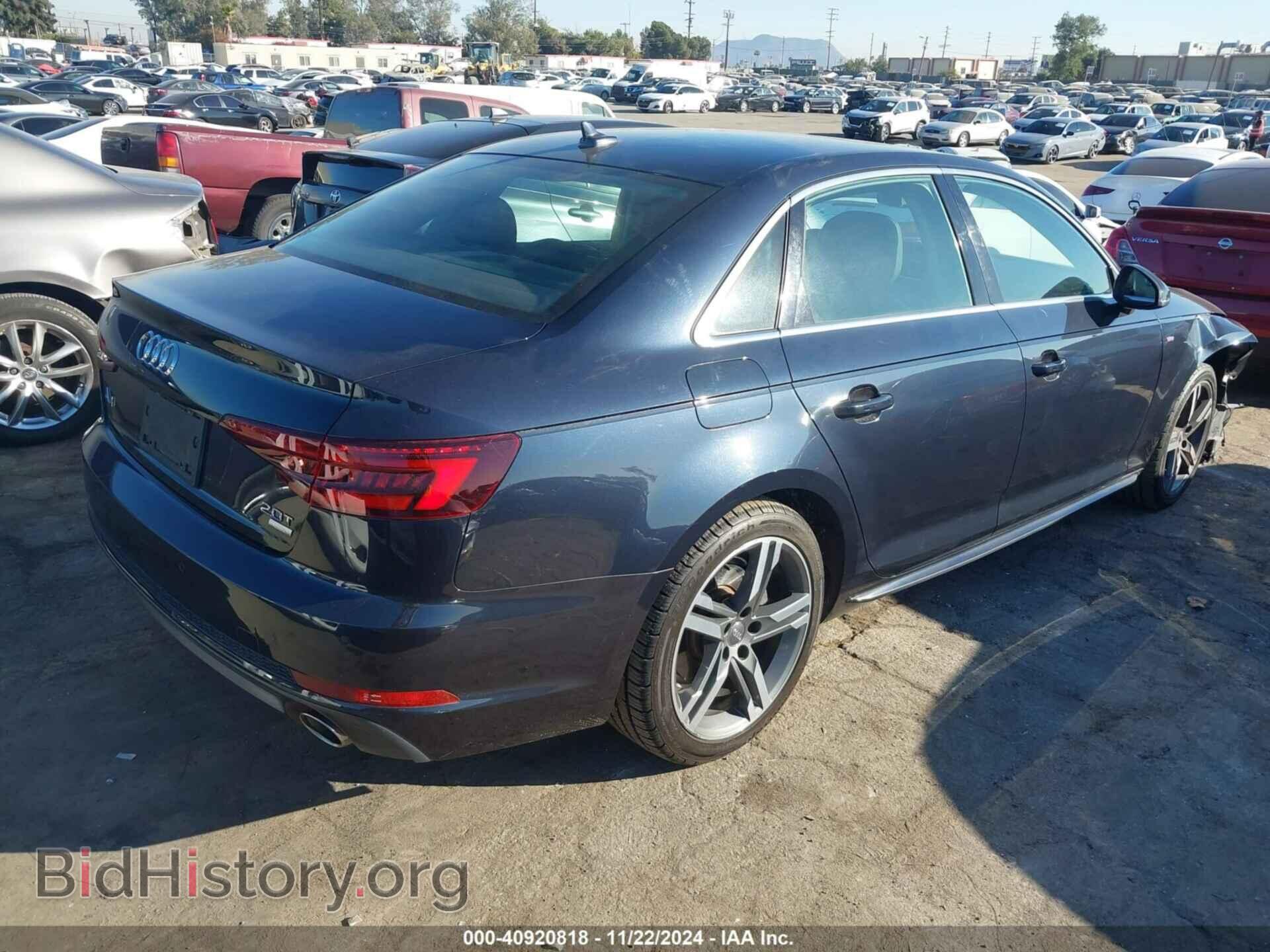 2018 AUDI A4 - VIN: WAULMAF41JA090608 - Фото 4