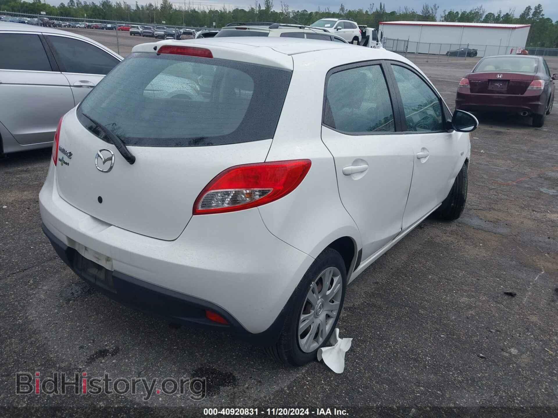 2012 MAZDA MAZDA2 - VIN: JM1DE1KY7C0143169 - Фото 4