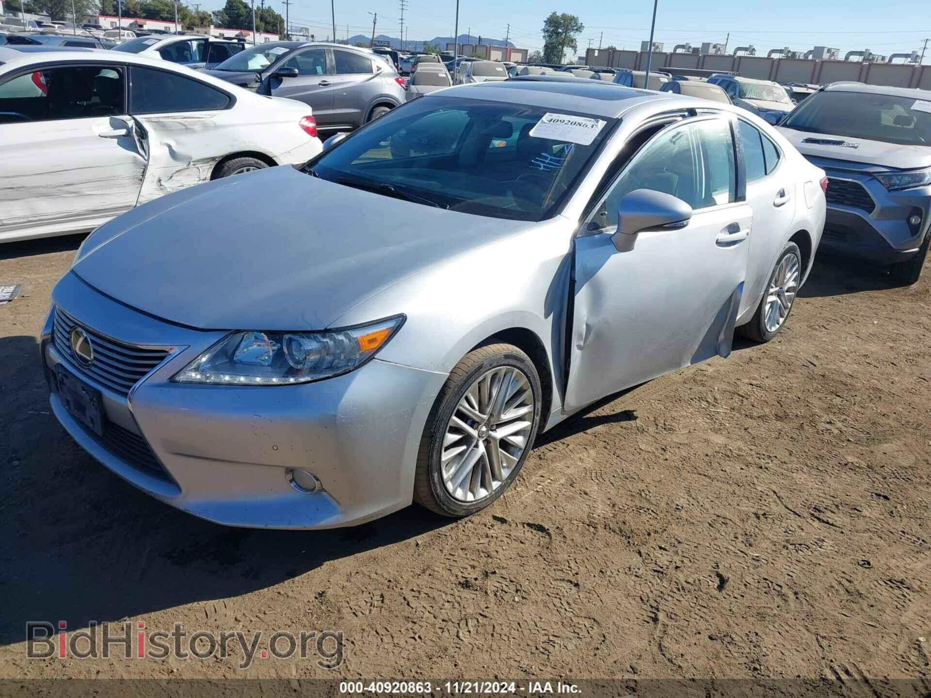 2013 LEXUS ES 350 - VIN: JTHBK1GG8D2058684 - Фото 2