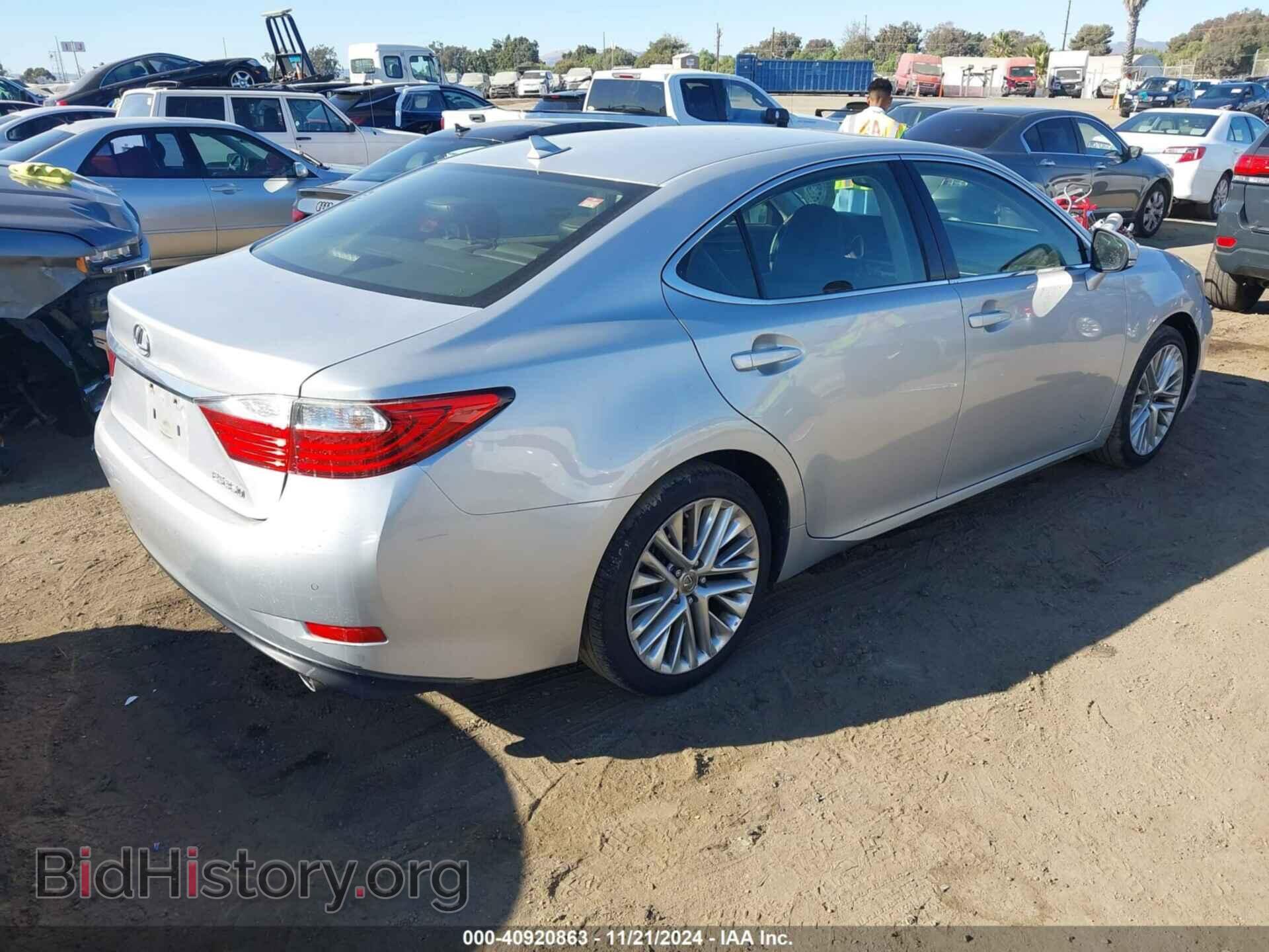 2013 LEXUS ES 350 - VIN: JTHBK1GG8D2058684 - Фото 4