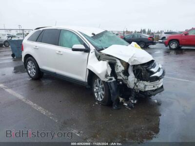2014 Ford EDGE Limited, белый — VIN 2FMDK3KCXEBA08080, IAAI