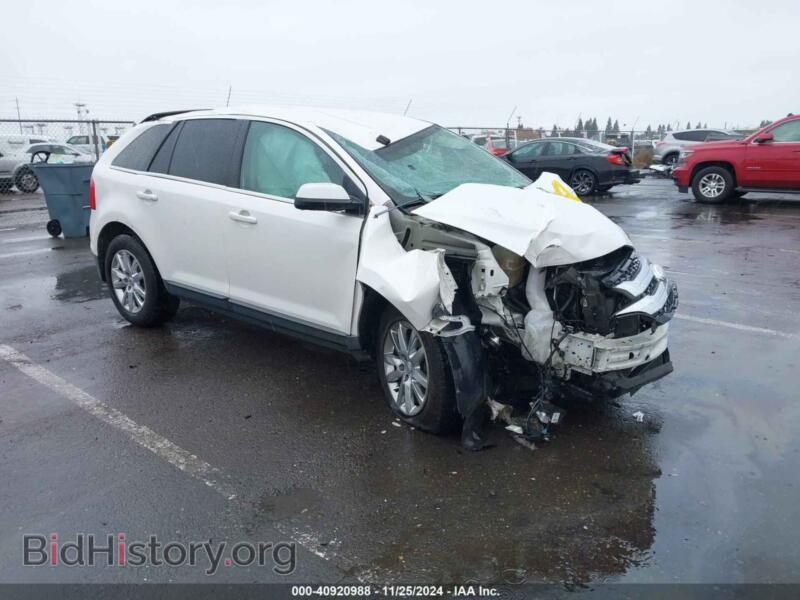 2014 Ford EDGE Limited (VIN 2FMDK3KCXEBA08080) — фото 1 из 15, IAAI, повреждение: передняя часть