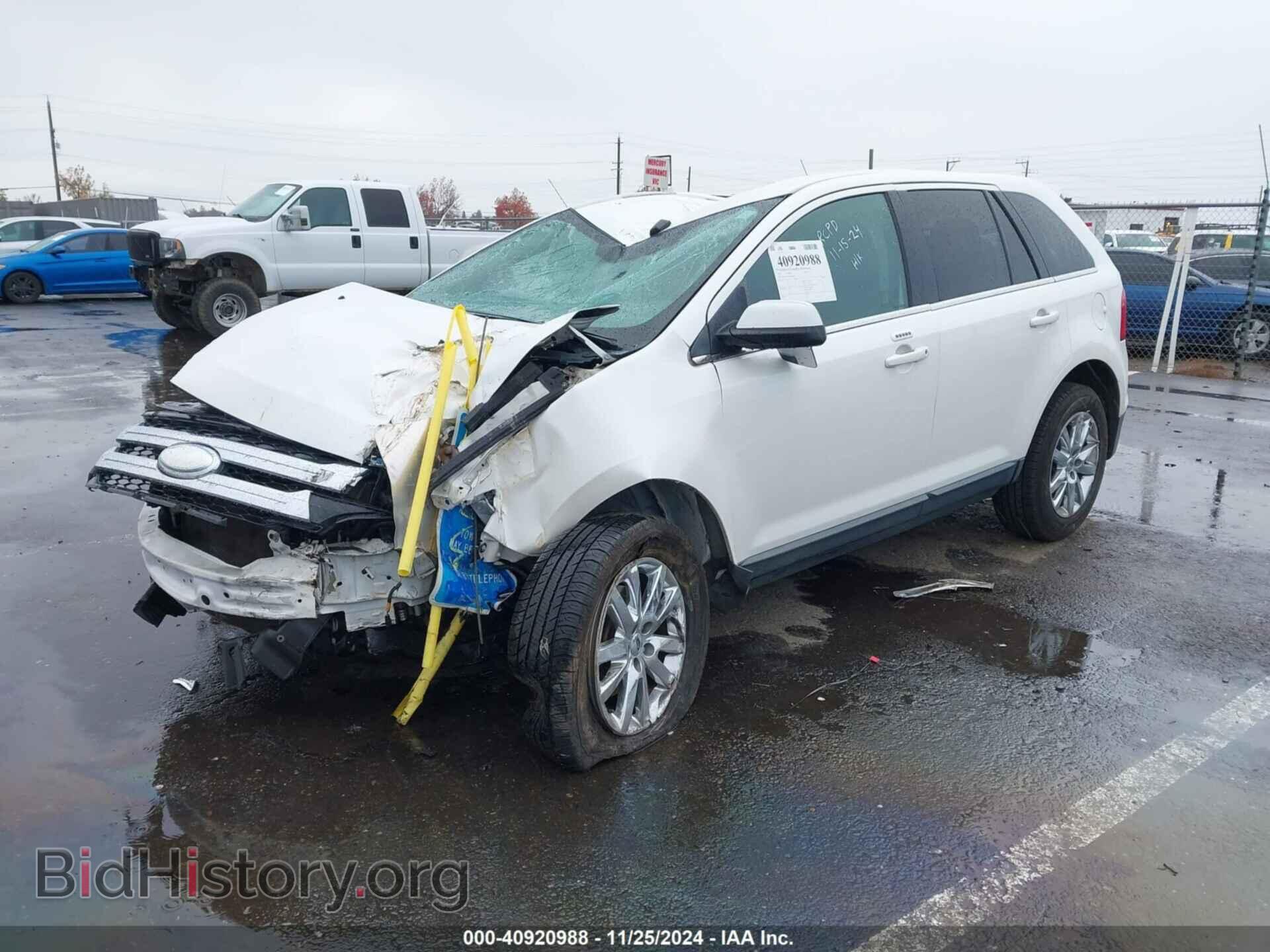2014 FORD EDGE - VIN: 2FMDK3KCXEBA08080 - Фото 2