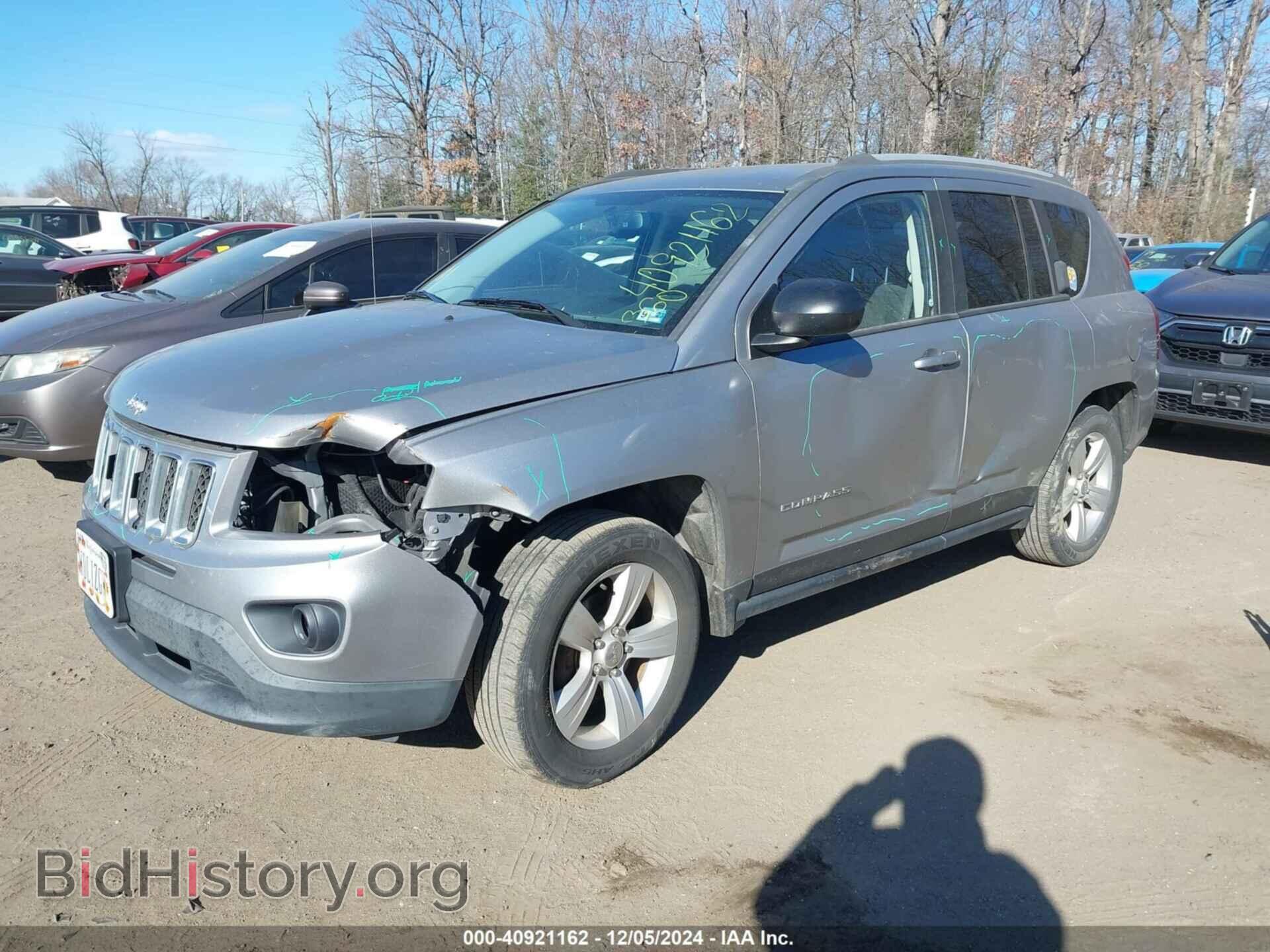 2016 JEEP COMPASS - VIN: 1C4NJDBB0GD520629 - Фото 2