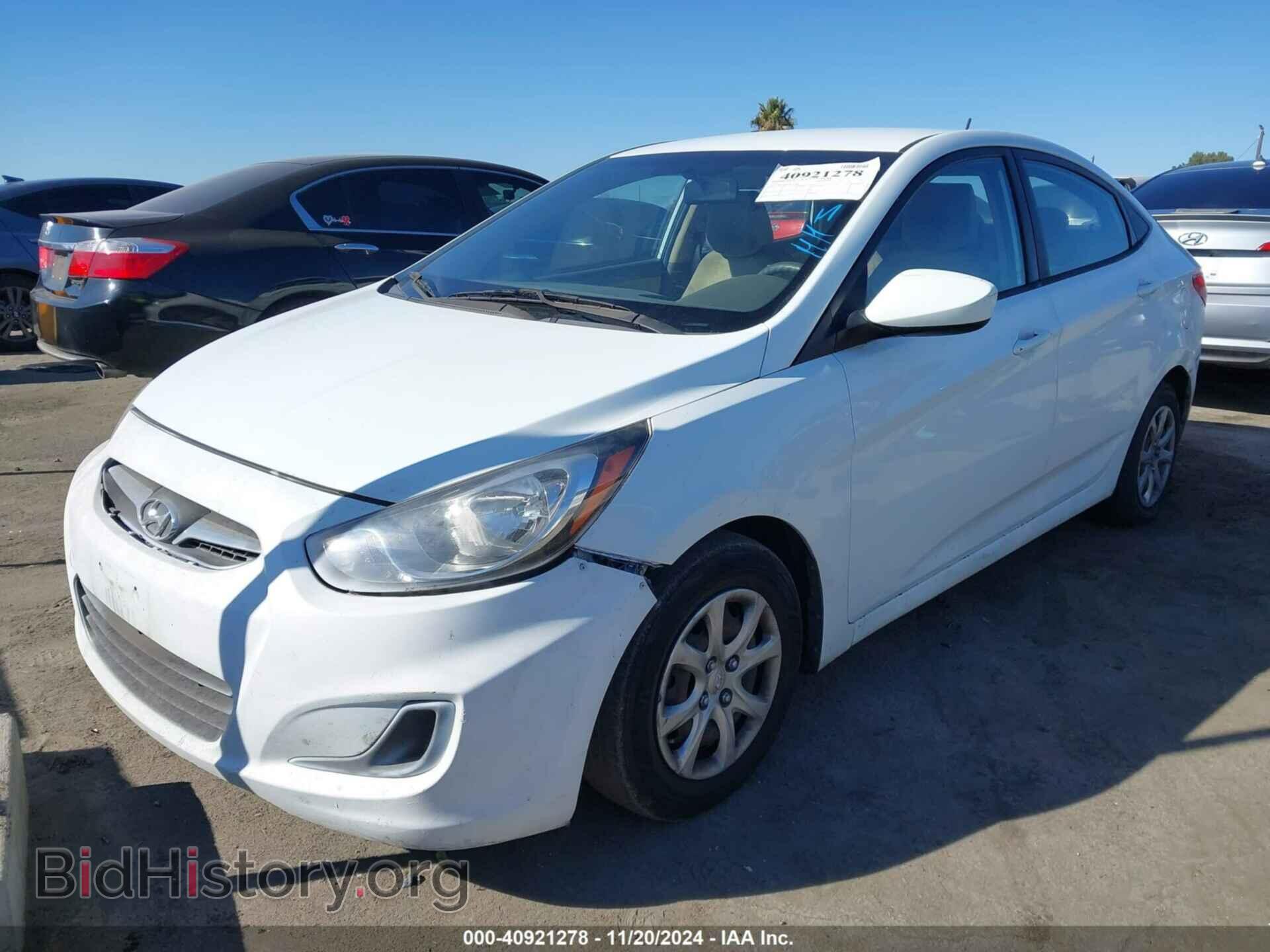 2013 HYUNDAI ACCENT - VIN: KMHCT4AE2DU535962 - Фото 2
