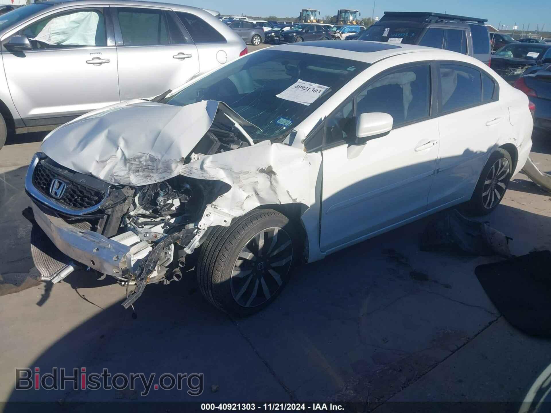 2014 HONDA CIVIC - VIN: 19XFB2F9XEE018171 - Фото 2