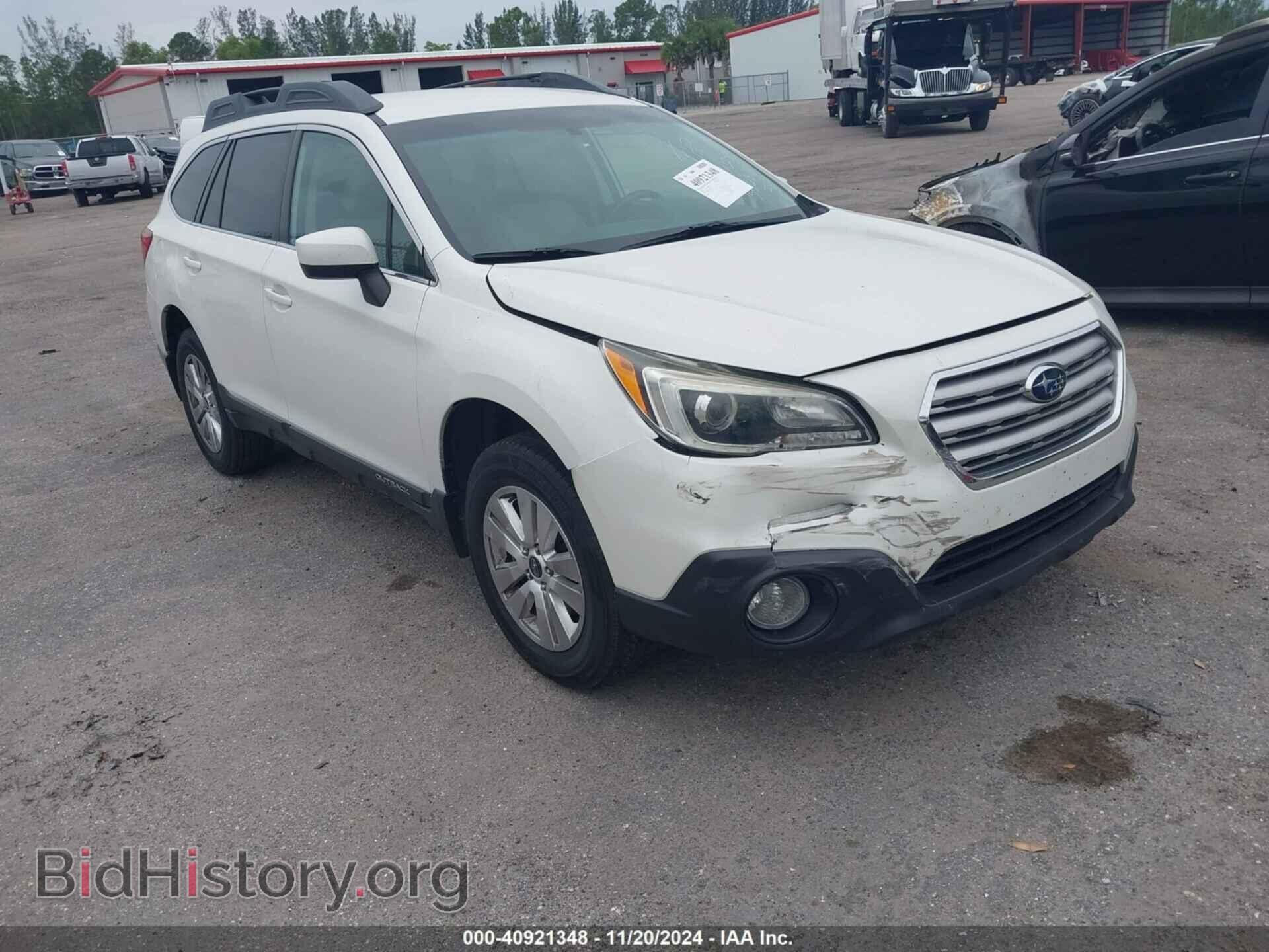 Фотография 4S4BSBCC8F3356316 - SUBARU OUTBACK 2015