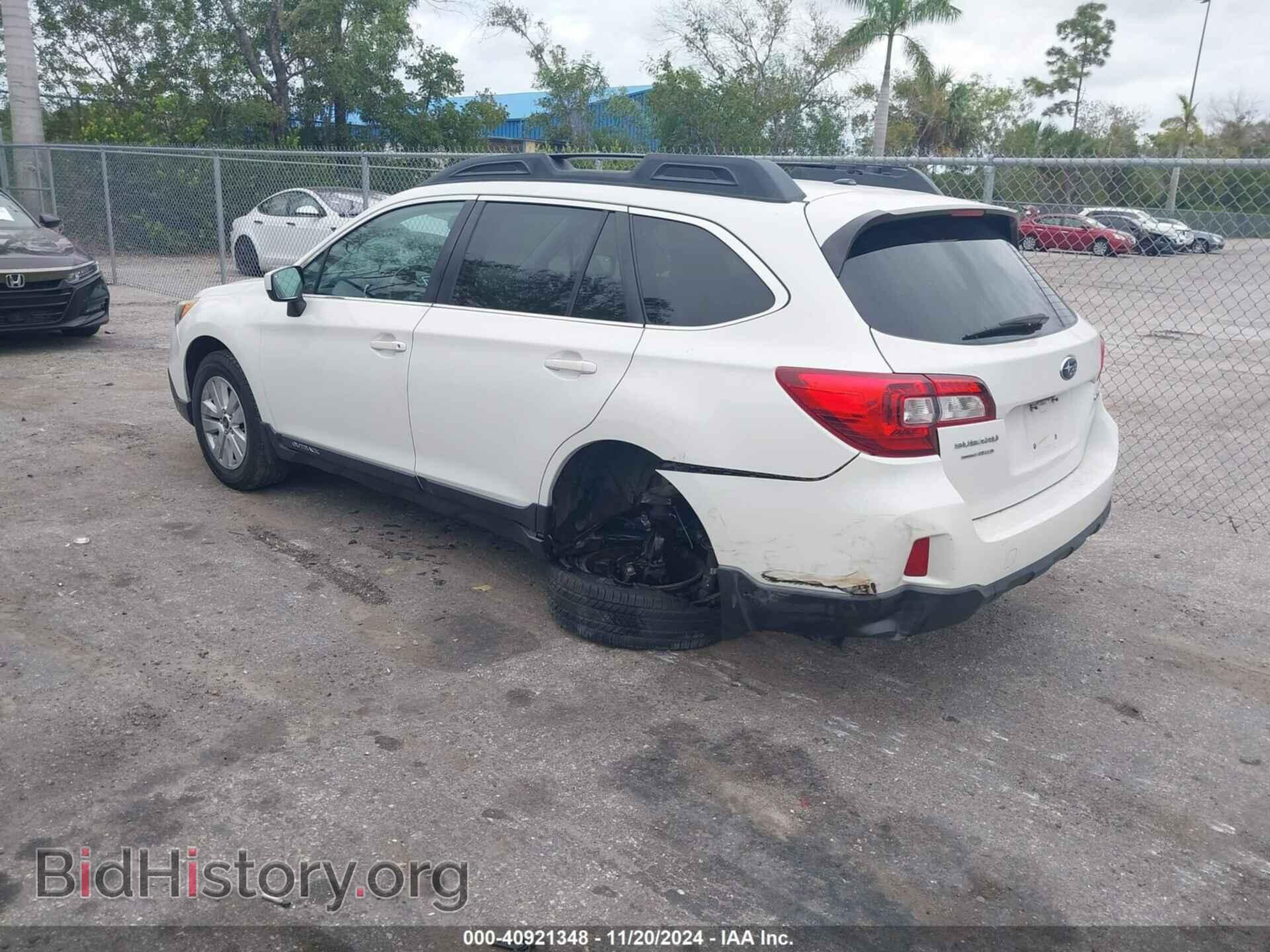 2015 SUBARU OUTBACK - VIN: 4S4BSBCC8F3356316 - Фото 3