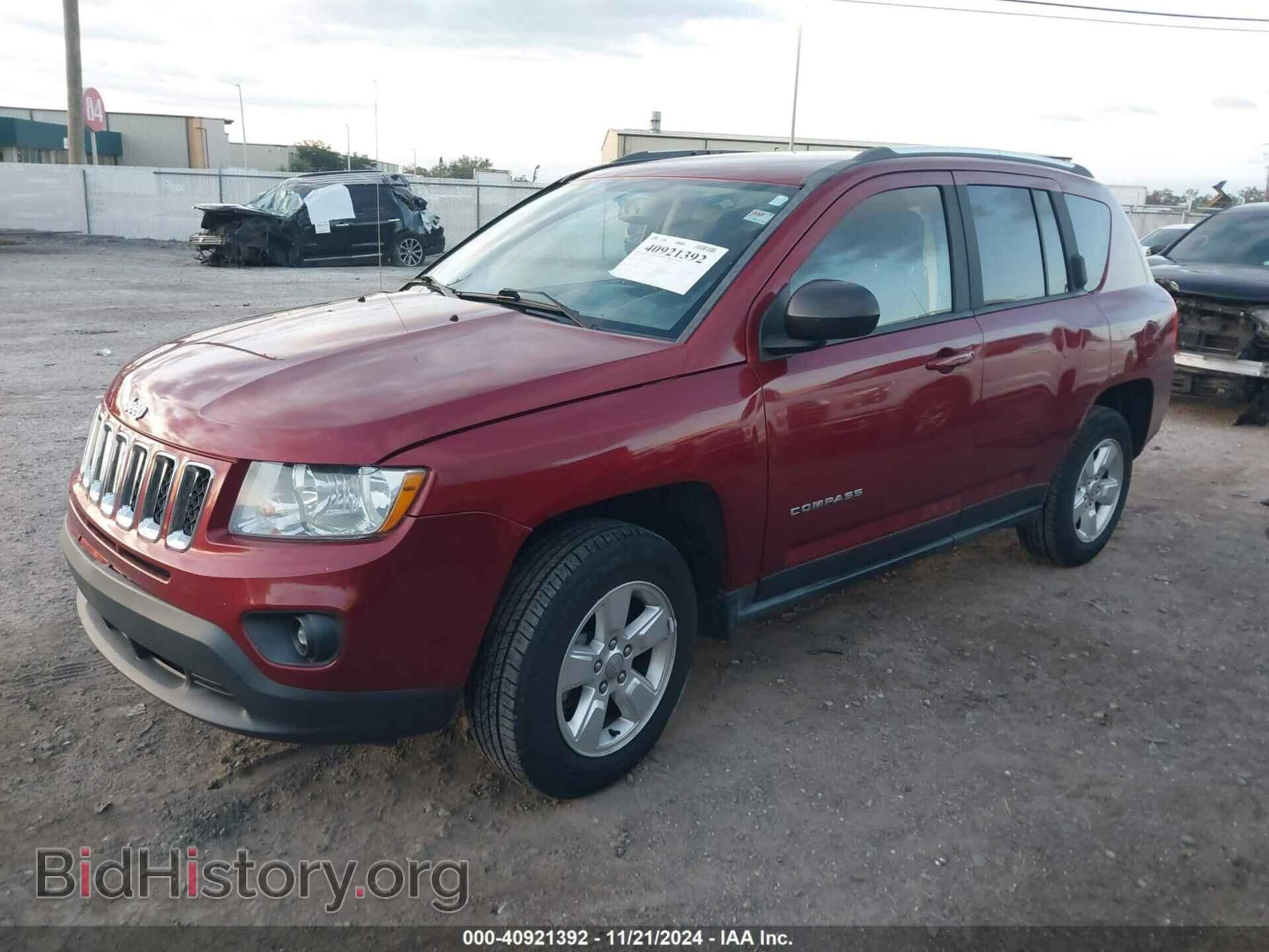 2013 JEEP COMPASS - VIN: 1C4NJCEA3DD165996 - Фото 2