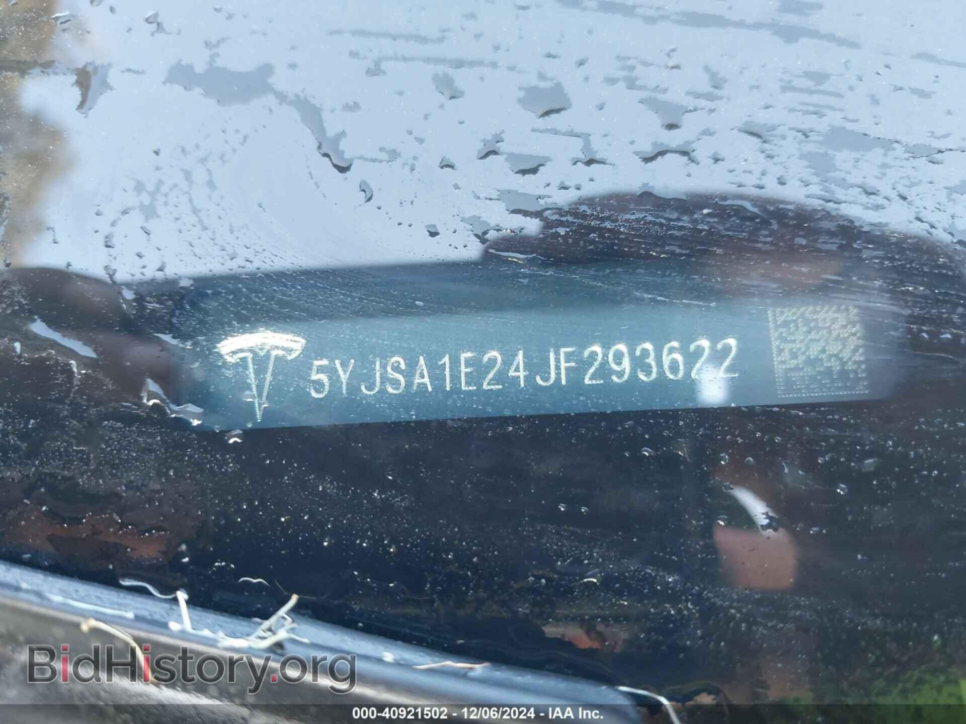 2018 TESLA MODEL S - VIN: 5YJSA1E24JF293622 - Photo 9