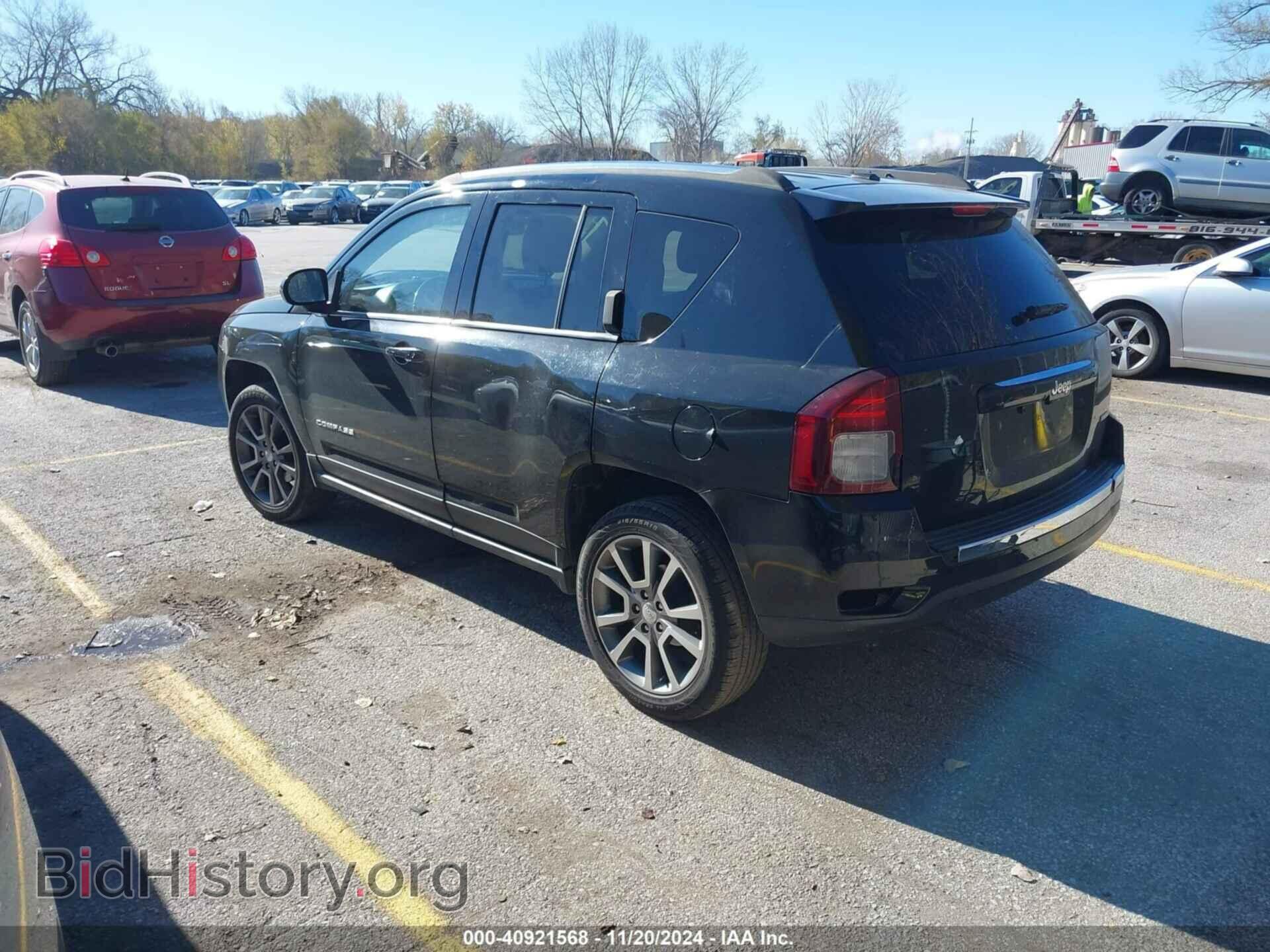 2014 JEEP COMPASS - VIN: 1C4NJCCBXED653324 - Фото 3
