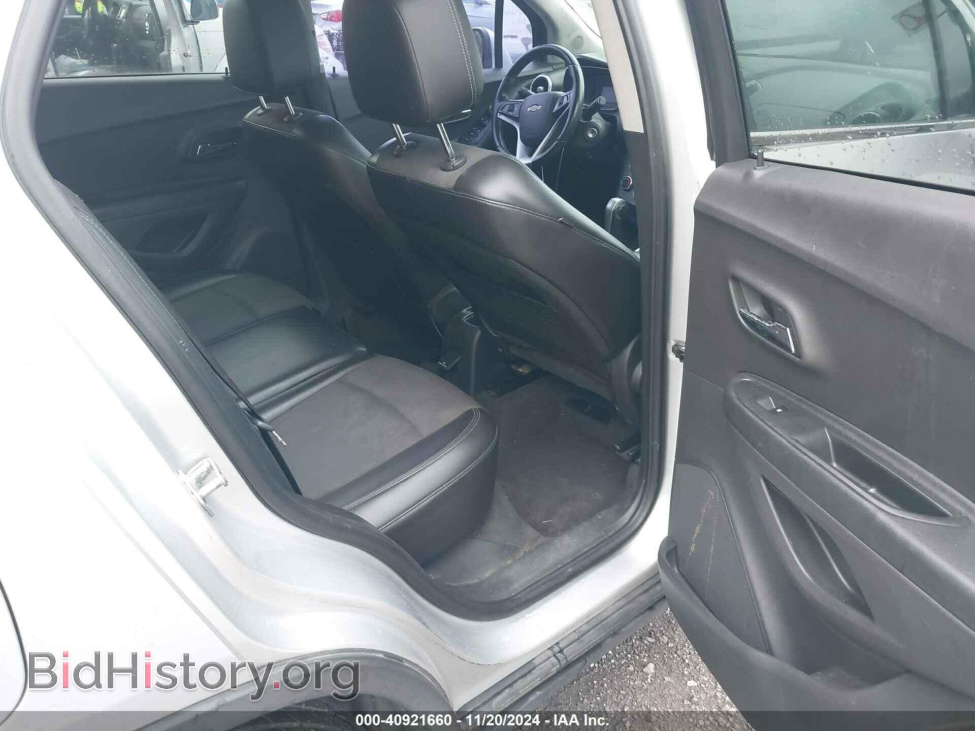 2016 CHEVROLET TRAX - VIN: 3GNCJLSB5GL247920 - Фото 8