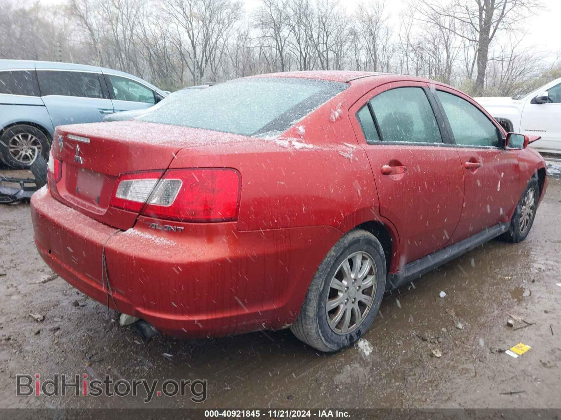 2010 MITSUBISHI GALANT - VIN: 4A32B2FFXAE008781 - Фото 4