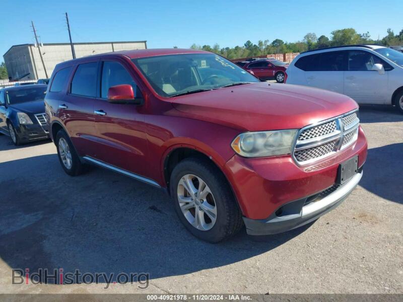 2013 Dodge DURANGO SXT (VIN 1C4RDHAG1DC584466) — фото 1 из 16, IAAI, повреждение: левая передняя часть