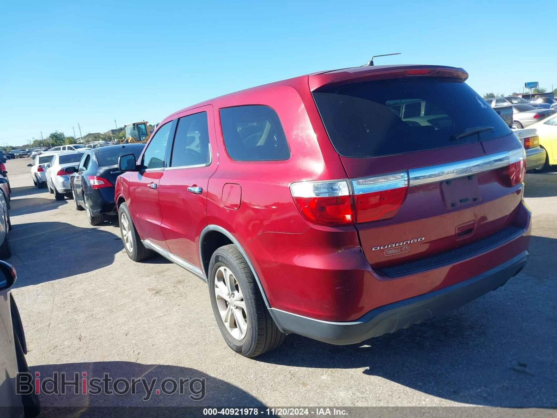 2013 DODGE DURANGO - VIN: 1C4RDHAG1DC584466 - Фото 3