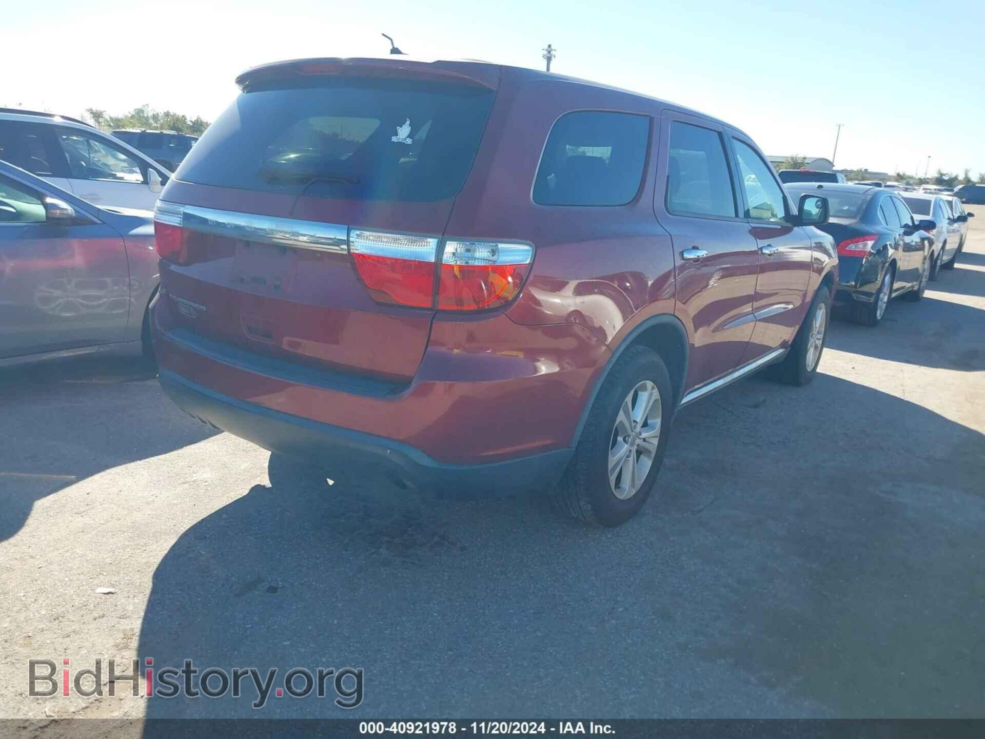 2013 DODGE DURANGO - VIN: 1C4RDHAG1DC584466 - Фото 4