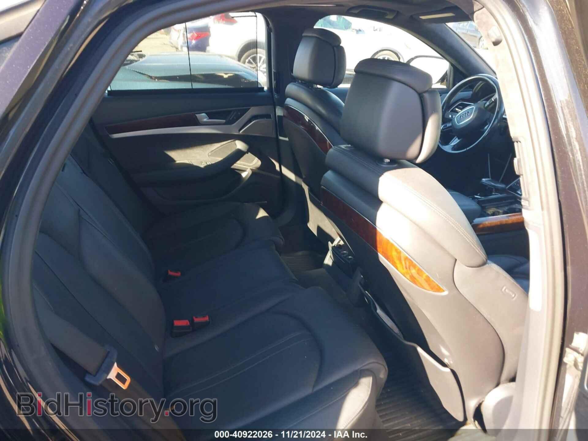 2013 AUDI A8 - VIN: WAUAGAFD8DN008594 - Фото 8