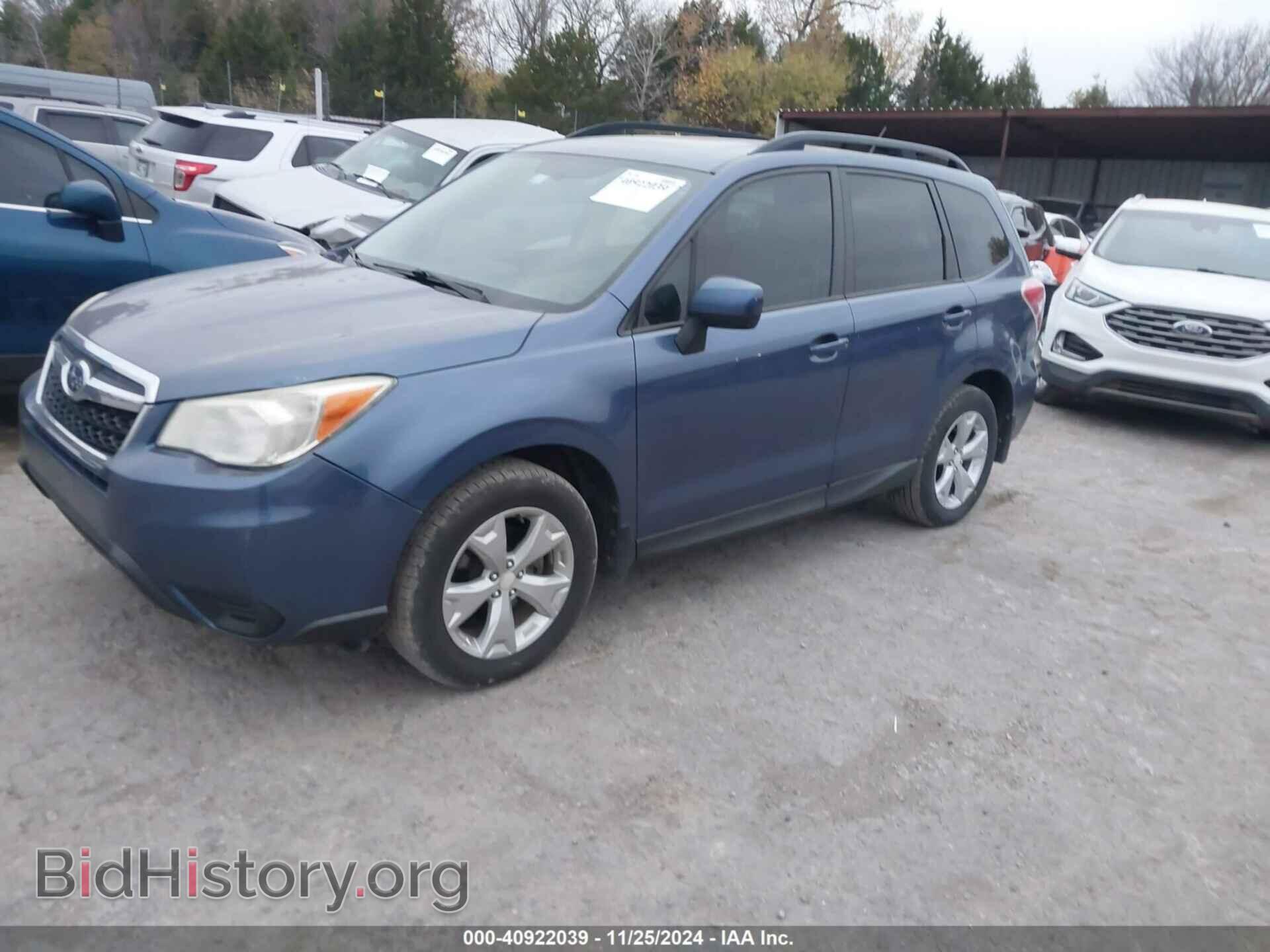 2014 SUBARU FORESTER - VIN: JF2SJAEC0EH534141 - Фото 2