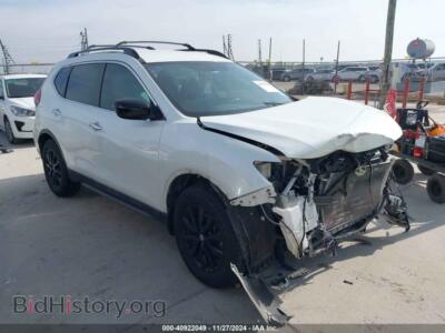2017 Nissan ROGUE SV, белый — VIN 5N1AT2MT6HC867307, IAAI