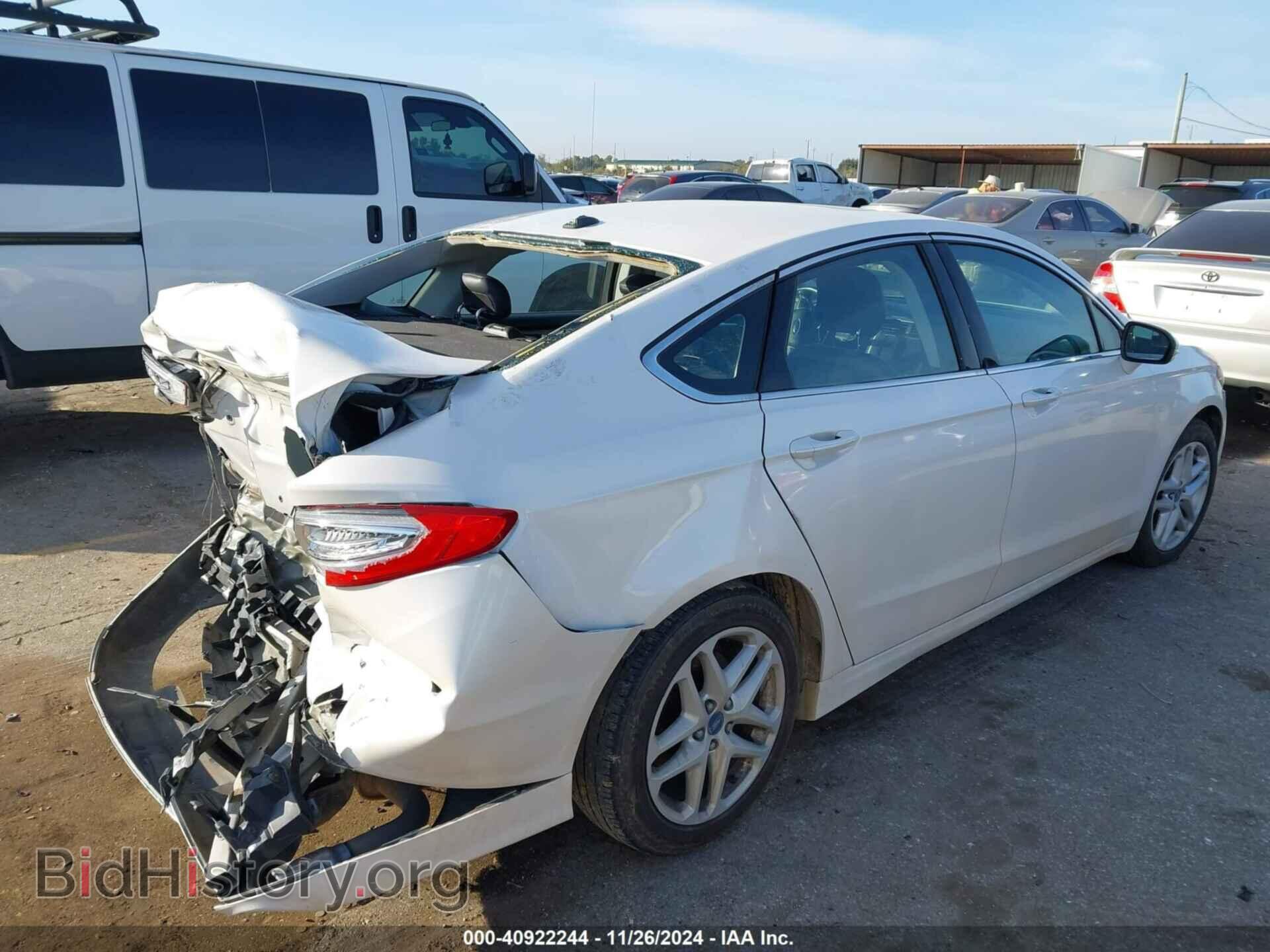 2013 FORD FUSION - VIN: 3FA6P0HR4DR163142 - Фото 4