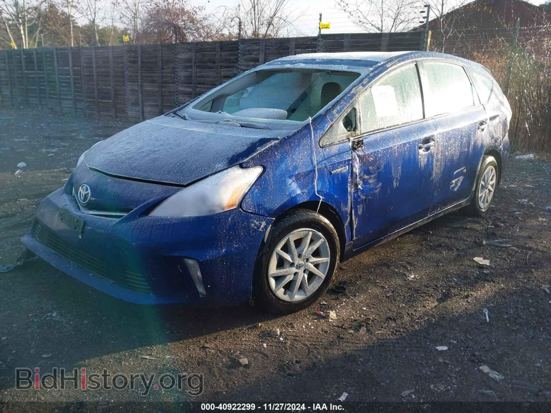 2014 TOYOTA PRIUS V - VIN: JTDZN3EU4E3306114 - Фото 2