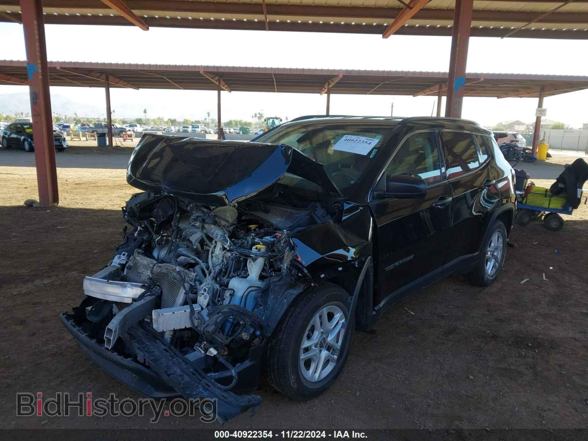 2020 JEEP COMPASS - VIN: 3C4NJCAB0LT252925 - Фото 2