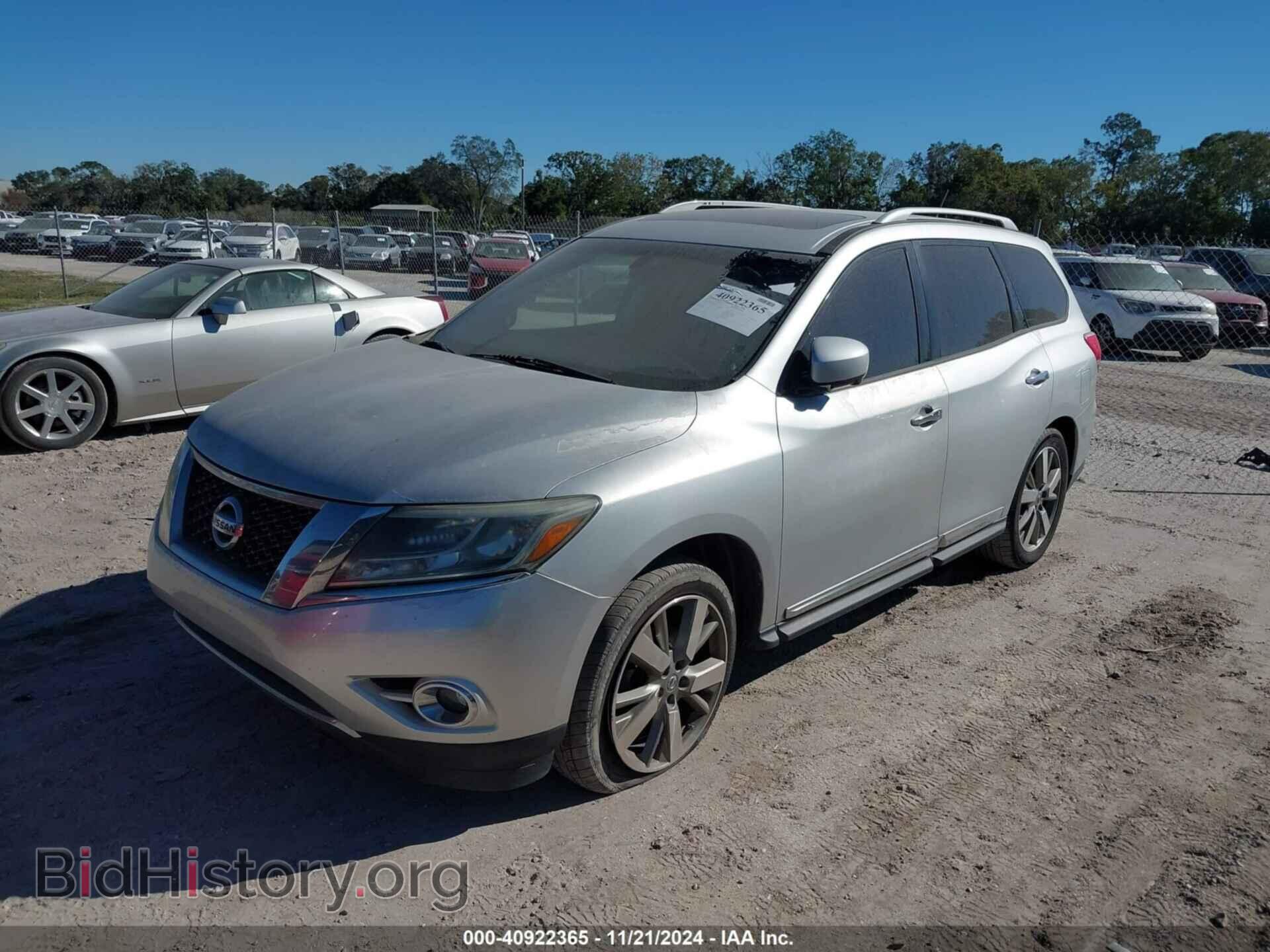 2013 NISSAN PATHFINDER - VIN: 5N1AR2MM4DC621454 - Фото 2