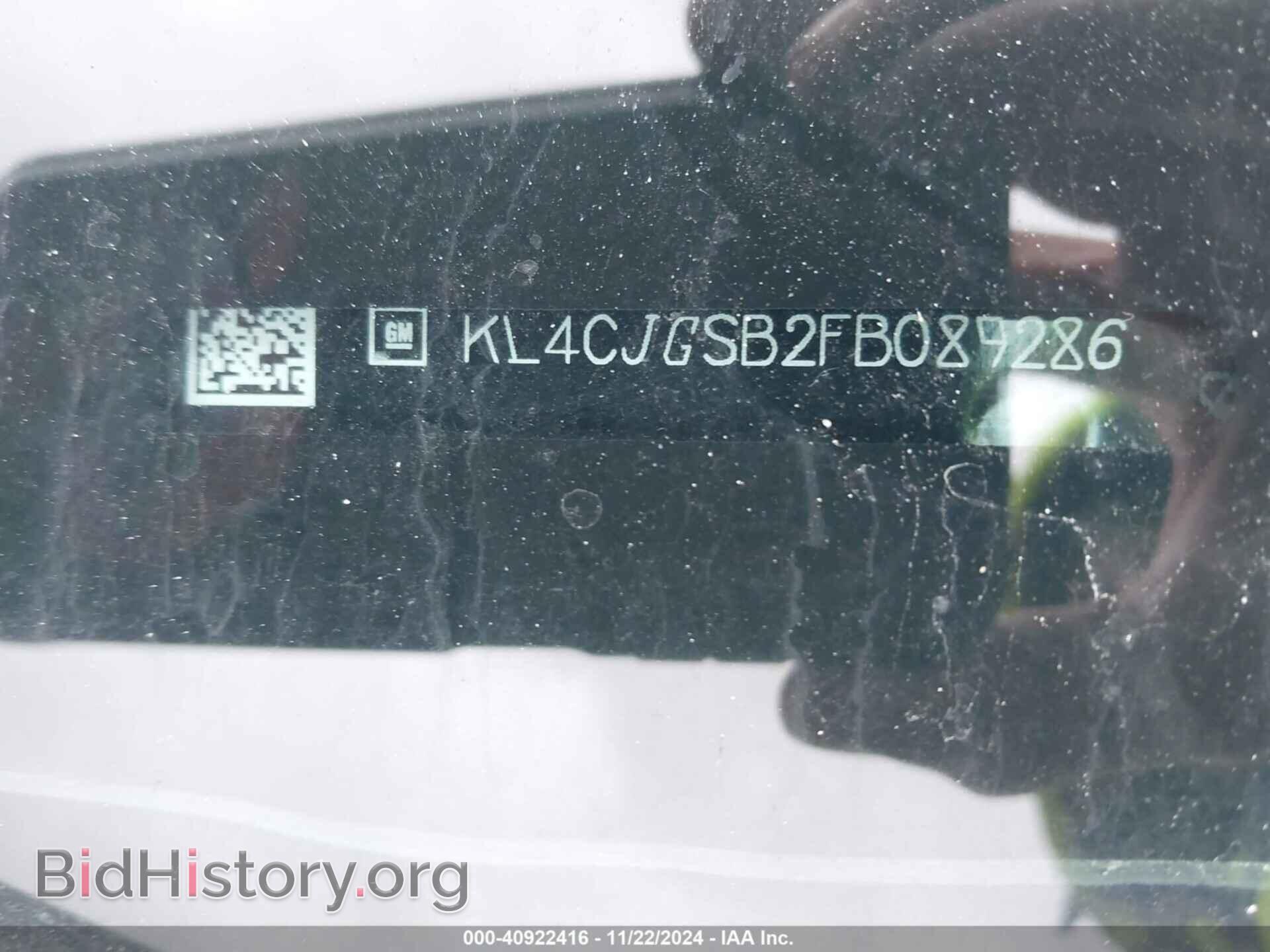 2015 BUICK ENCORE - VIN: KL4CJGSB2FB089286 - Photo 9