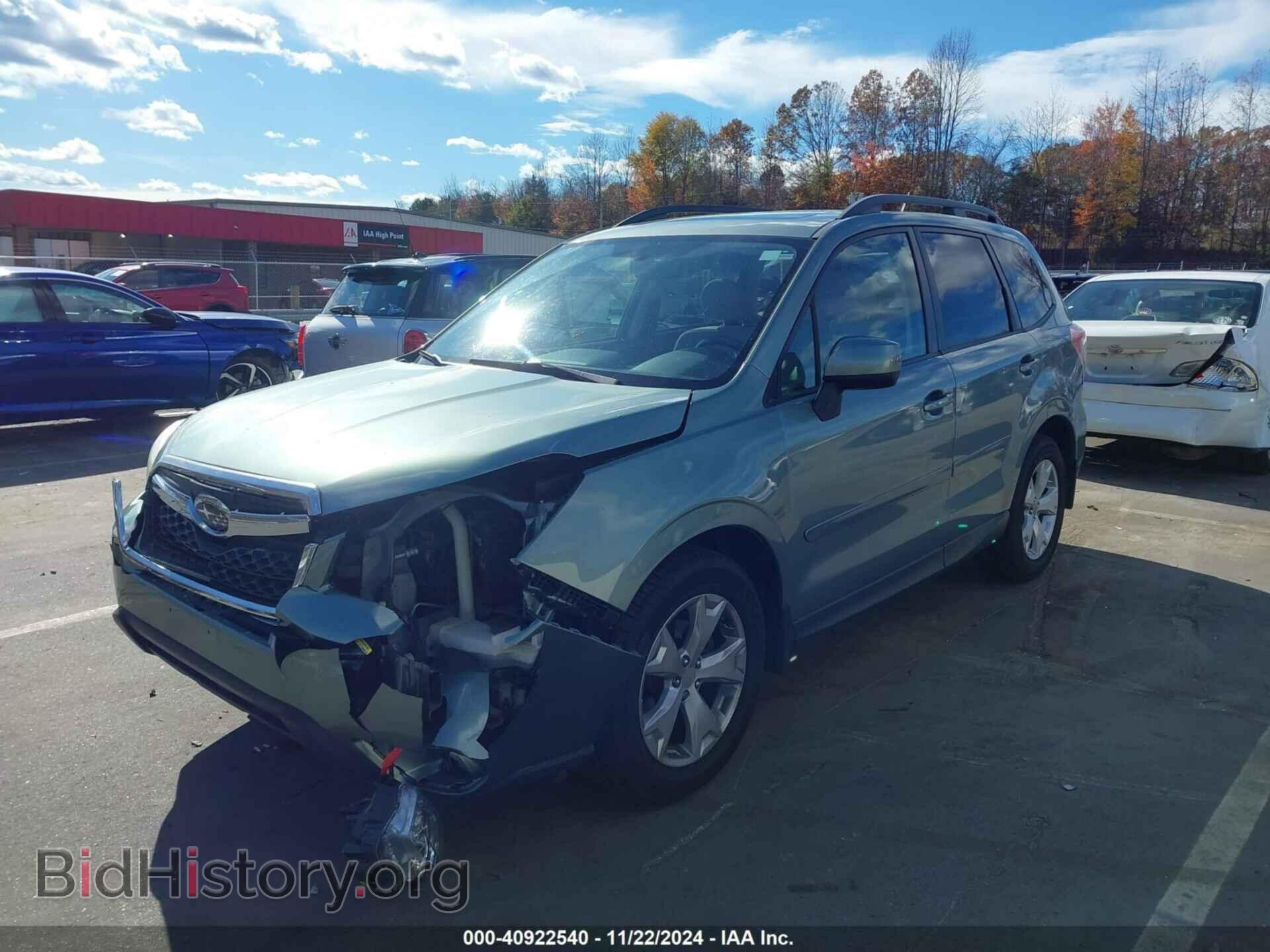 2014 SUBARU FORESTER - VIN: JF2SJAEC9EH408571 - Фото 2