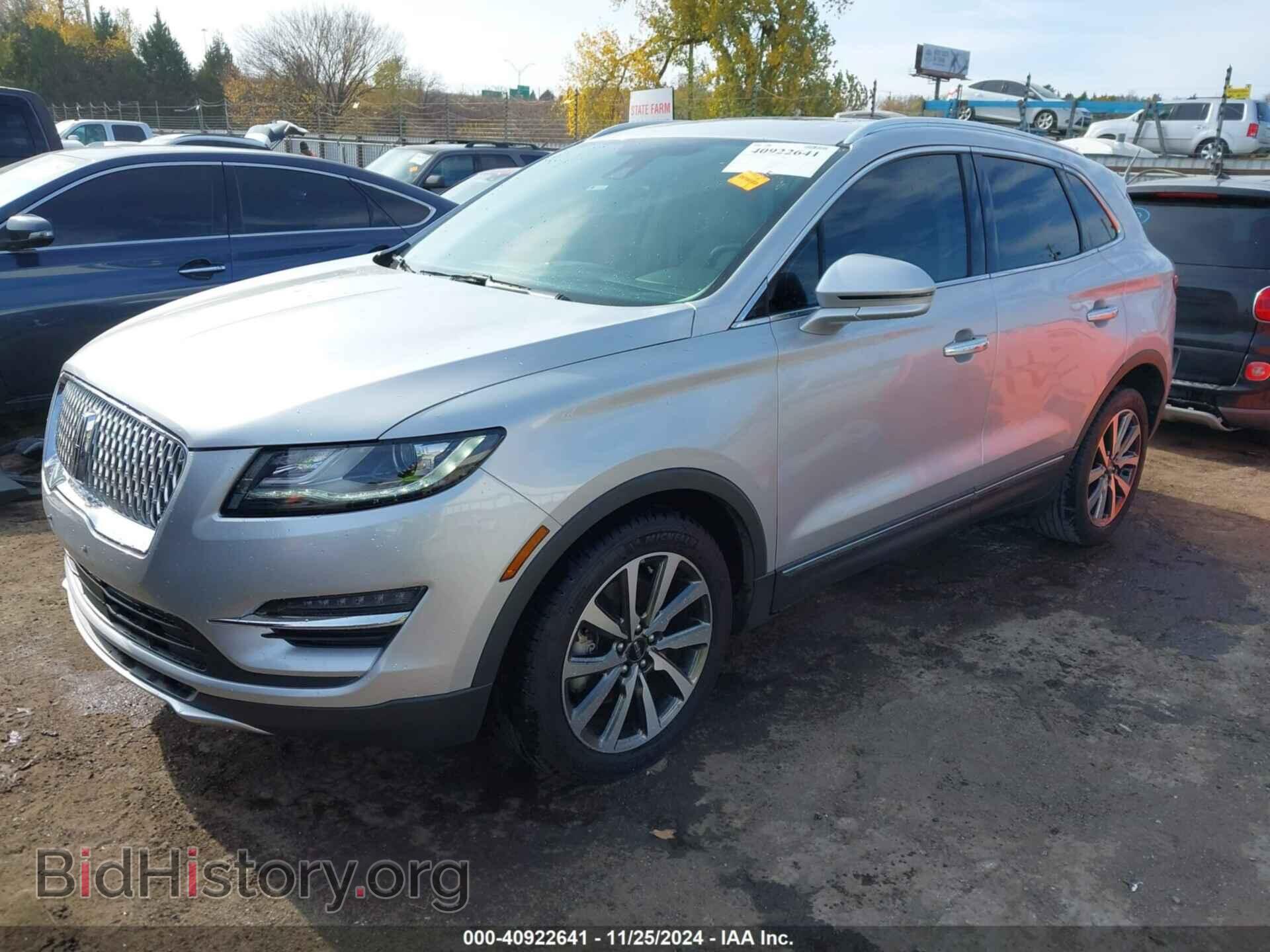2019 LINCOLN MKC - VIN: 5LMCJ3C93KUL04496 - Фото 2