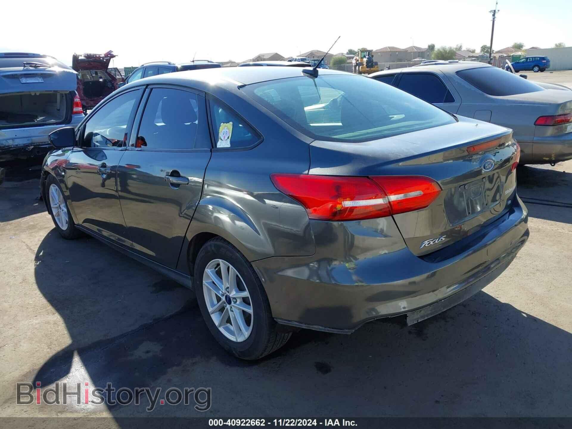 2018 FORD FOCUS - VIN: 1FADP3F24JL249480 - Фото 3