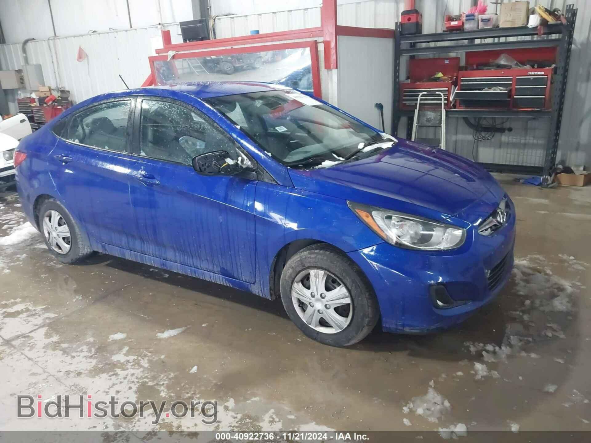 Photo KMHCT4AE9DU509228 - HYUNDAI ACCENT 2013