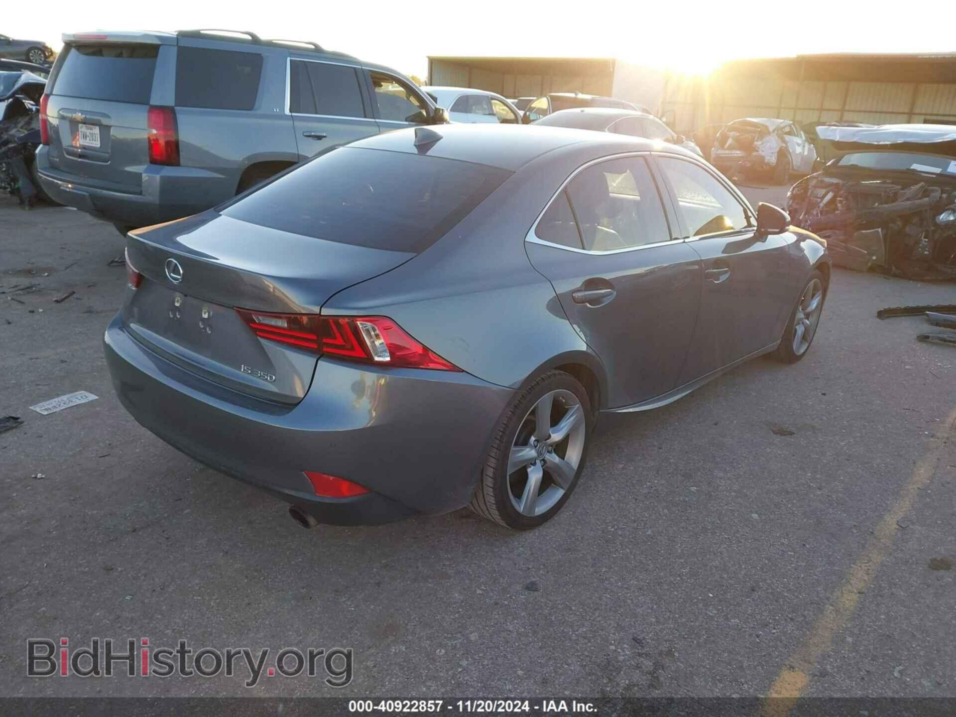 2014 LEXUS IS 350 - VIN: JTHBE1D29E5004357 - Фото 4